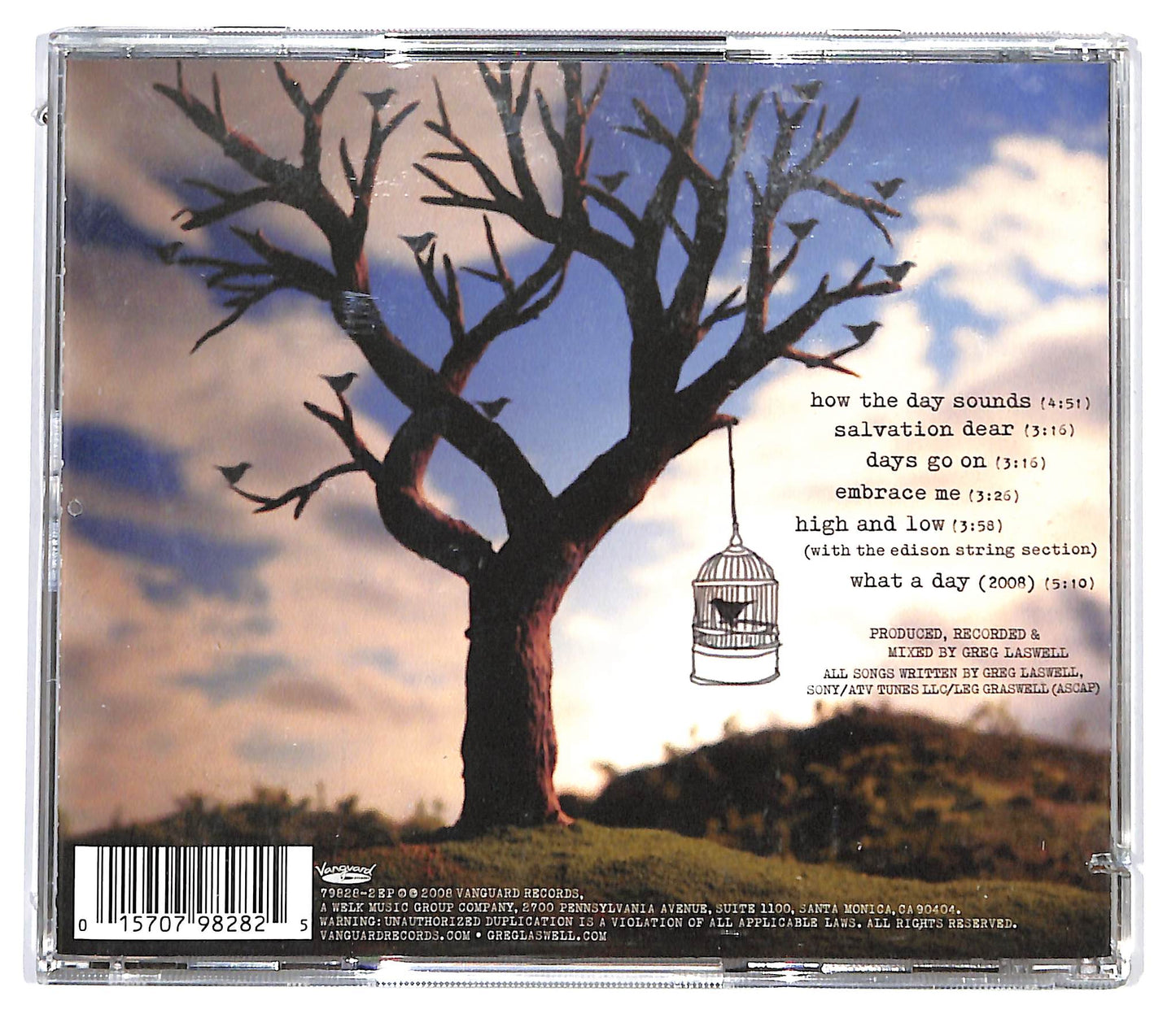 EBOND Greg Laswell - How The Day Sounds CD CD133818