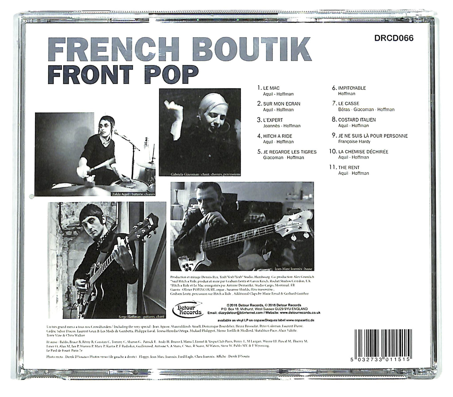 EBOND French Boutik - Front Pop CD CD133847