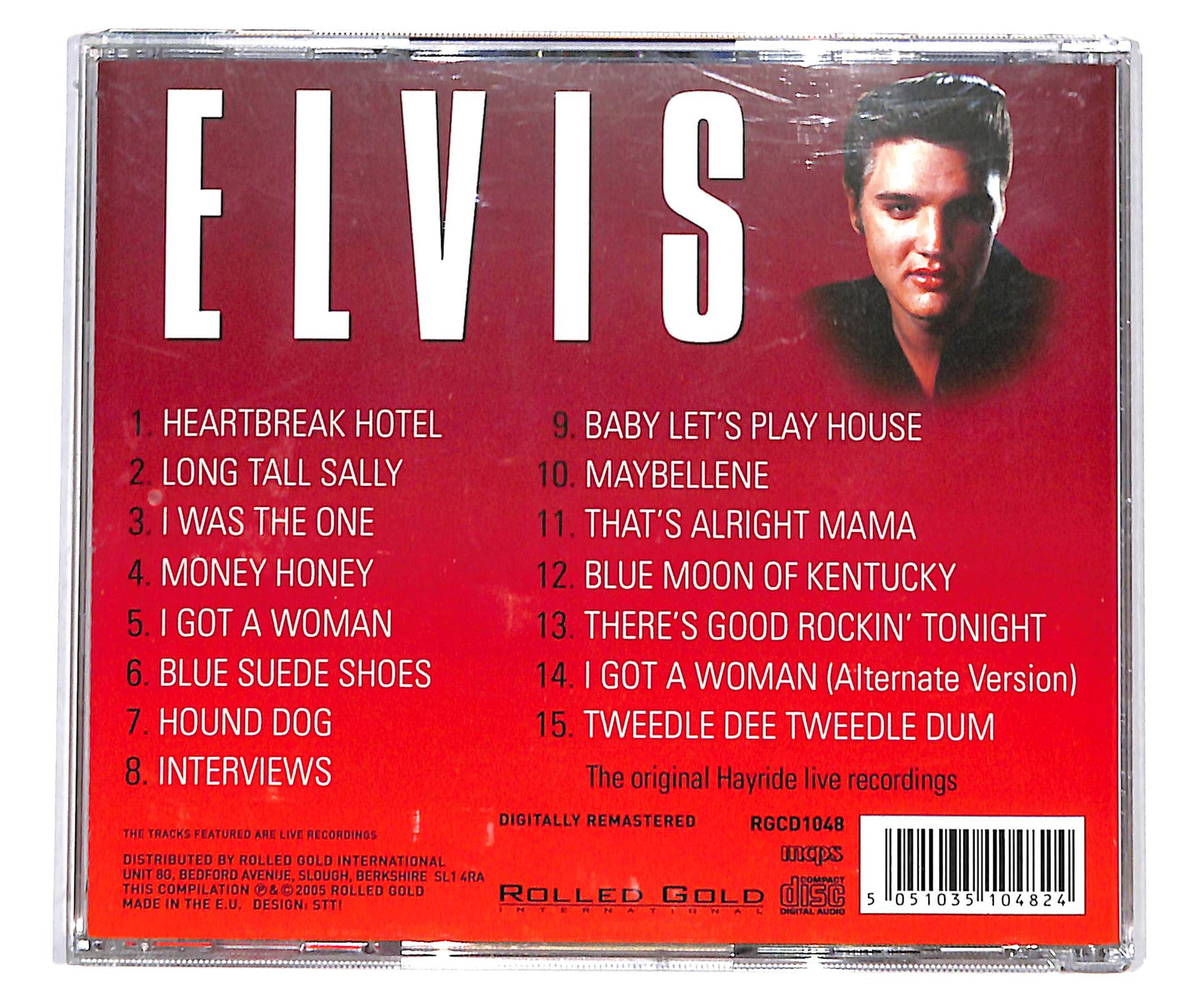 EBOND Elvis - Elvis CD CD133905