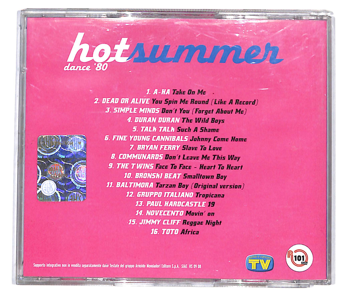 EBOND Various - Hot Summer Centouno 8 - Dance '80 CD CD133922