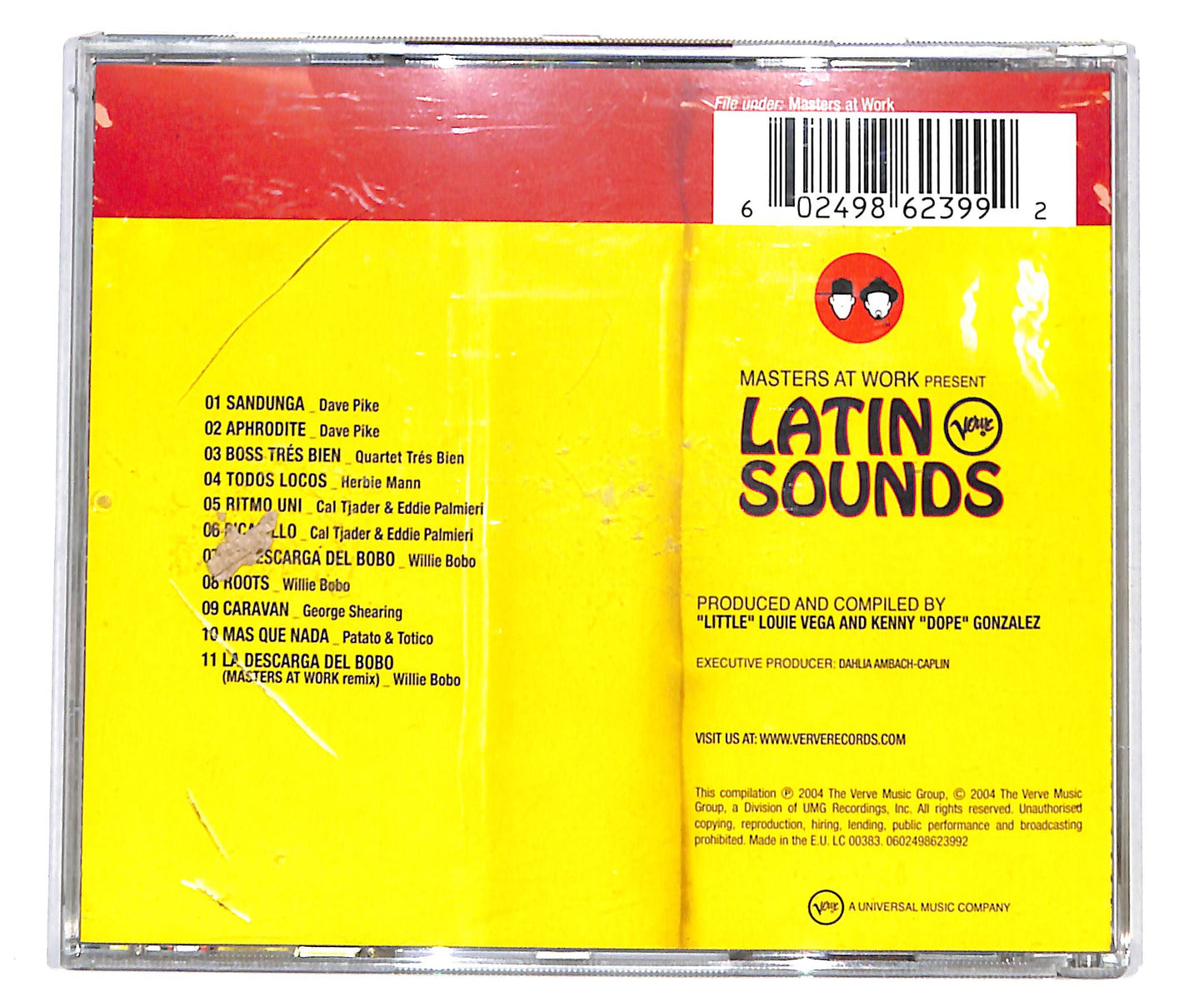 EBOND Masters At Work - Latin Verve Sounds CD CD134025