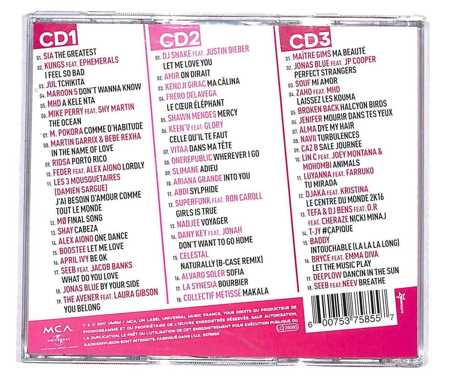 EBOND Various - 55 Love 2017 ( 3 cd) CD134056