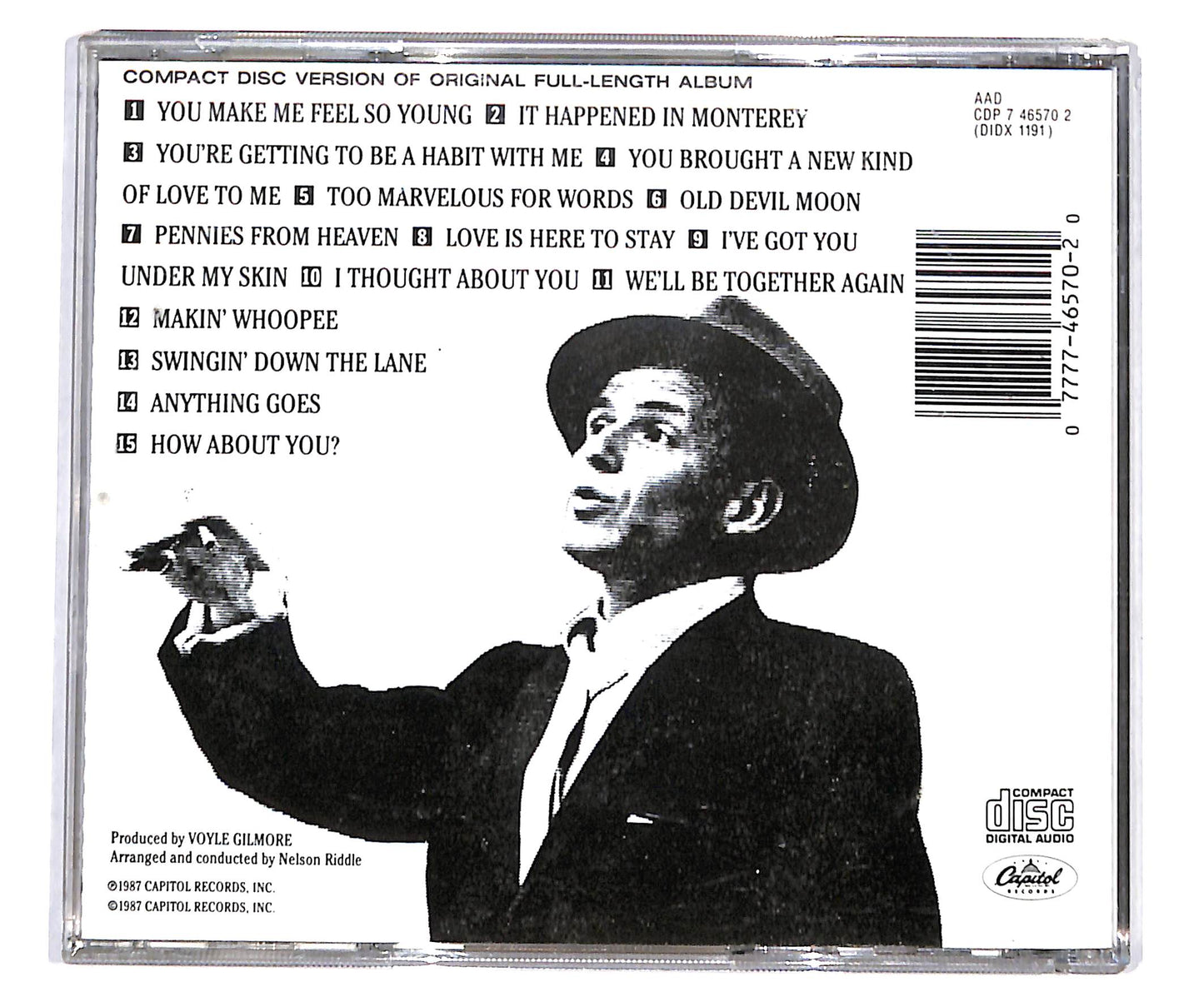 EBOND Frank Sinatra - Songs For Swingin' Lovers! CD CD134110
