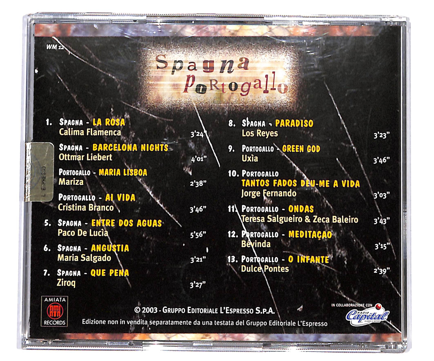 EBOND Various - Spagna Portogallo - World Music vol.12 CD CD134121