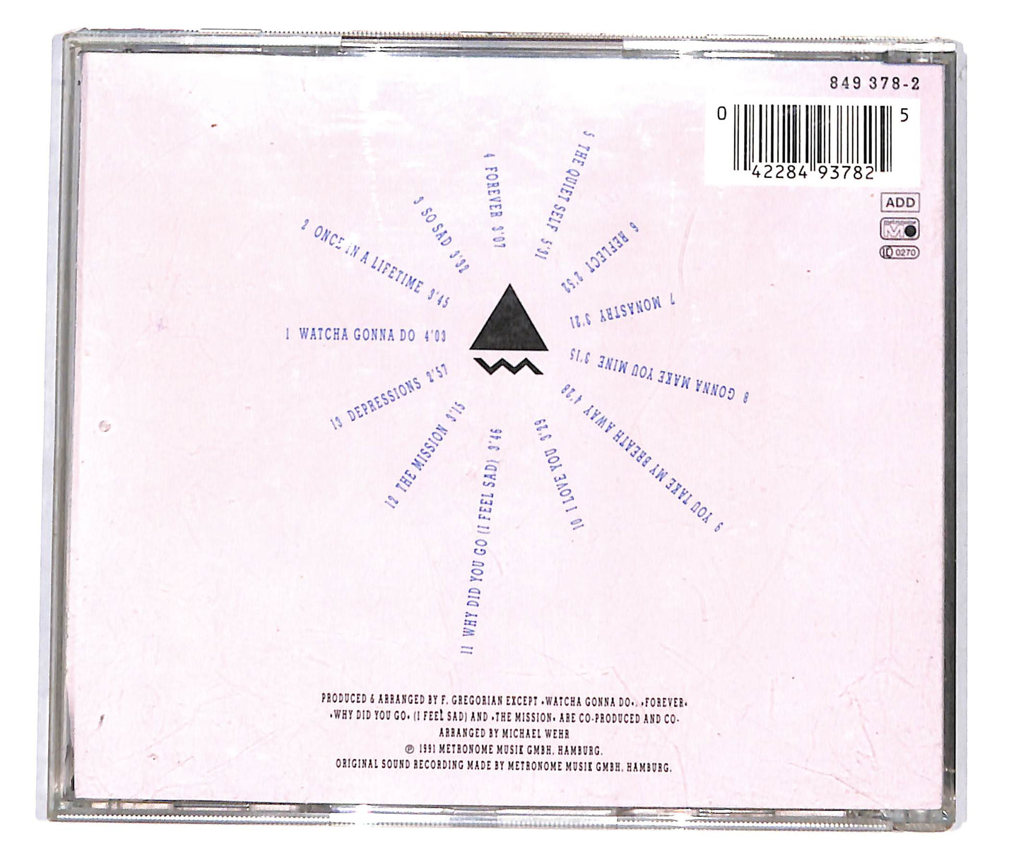 EBOND Gregorian - Sadisfaction CD CD134128