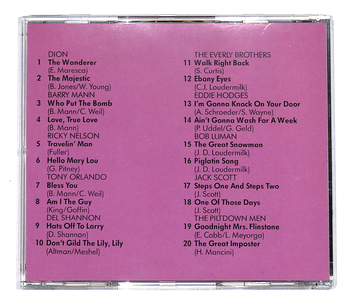 EBOND The Singles Original Single Compilation Of The Year 1961 Vol. 1 CD CD134150