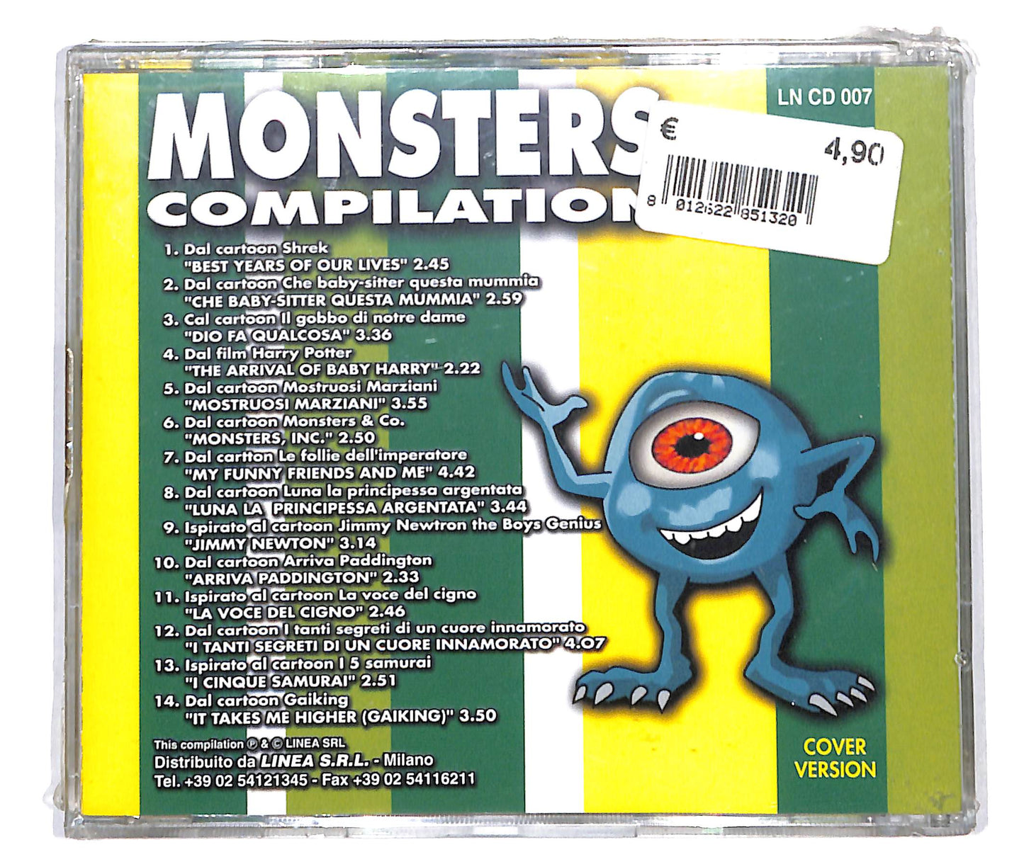 EBOND Various - Monsters Compilation CD CD134251