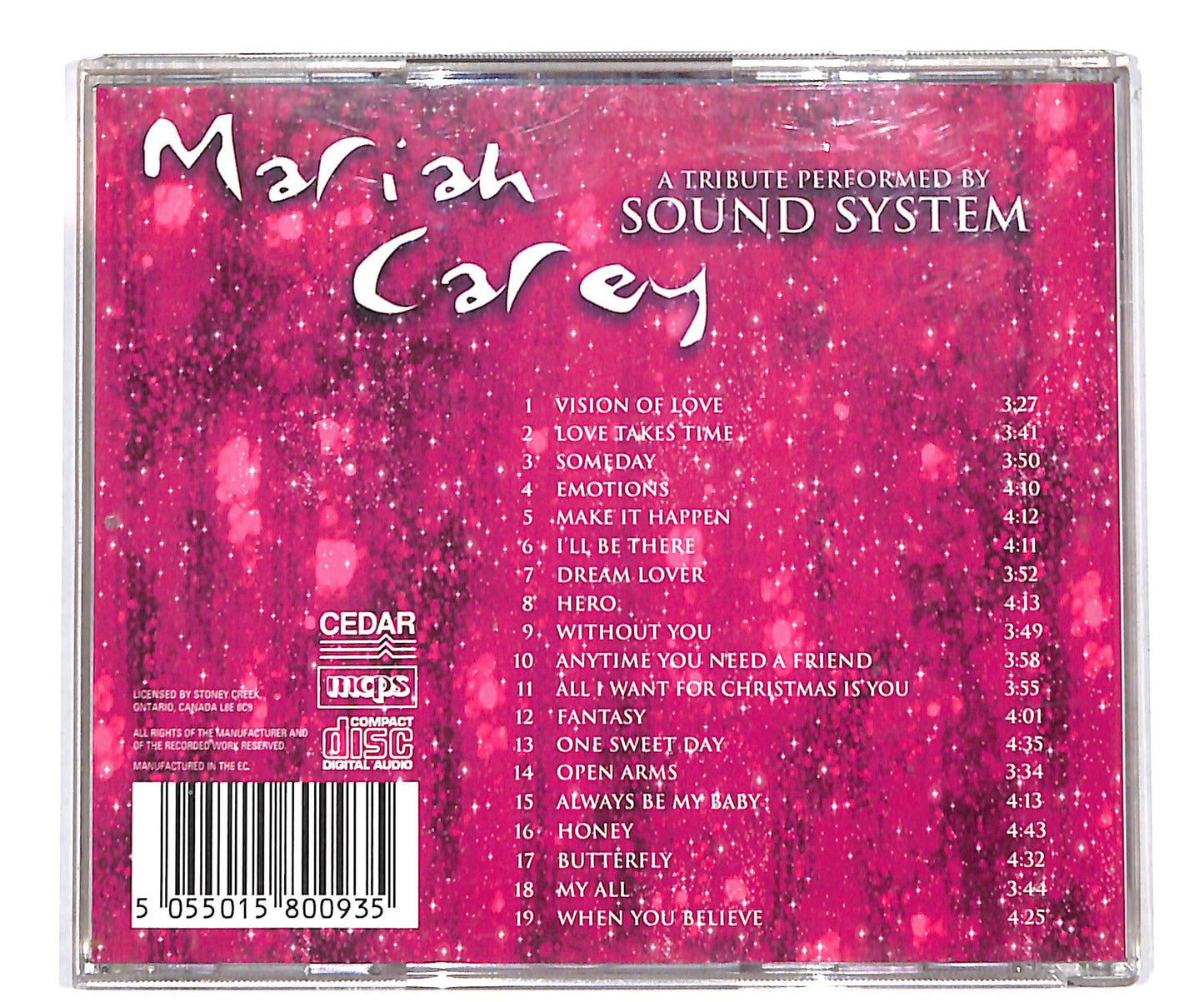 EBOND Mariah Carey - A Tribute CD CD134264