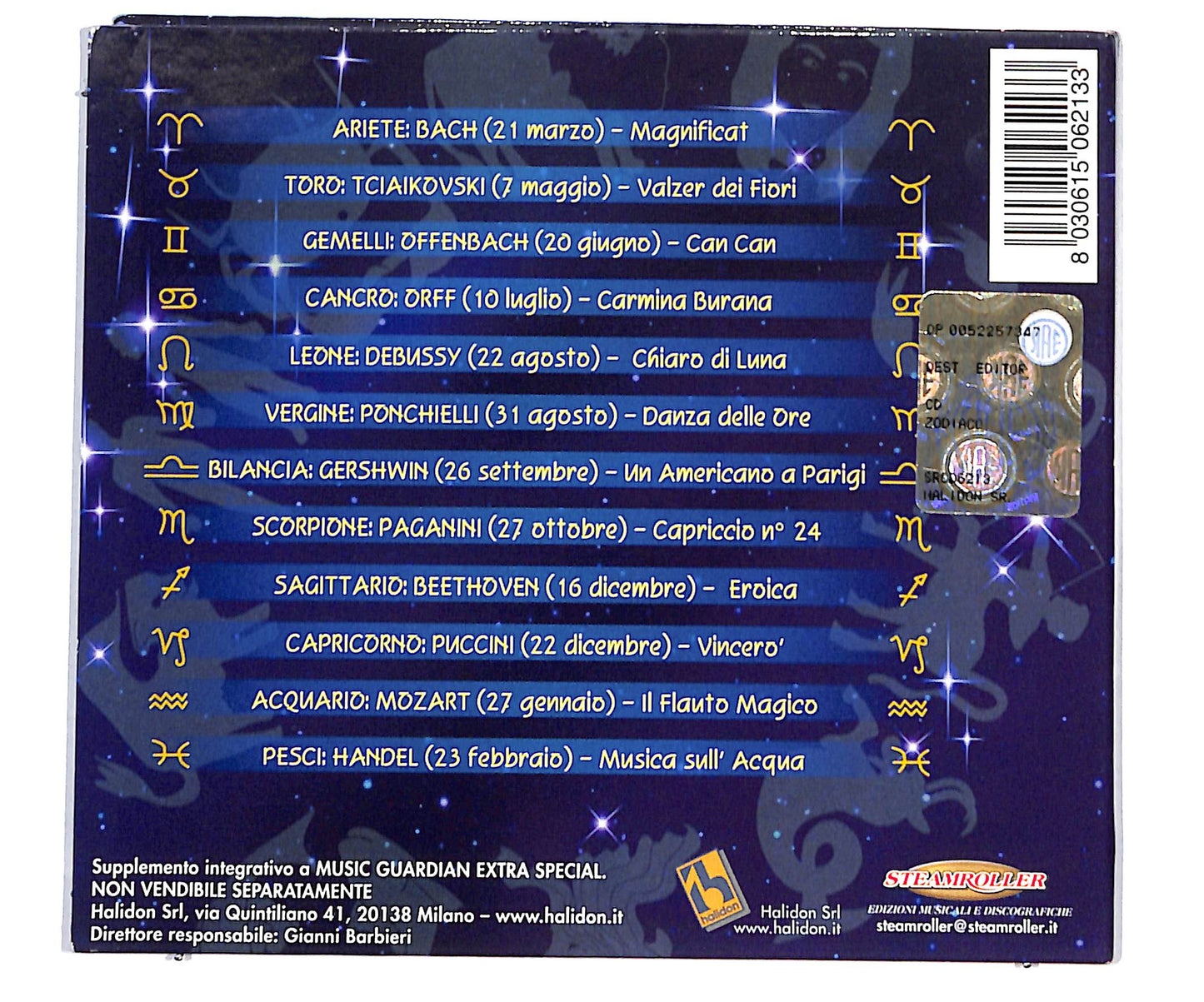 EBOND Various - Zodiaco CD CD134324