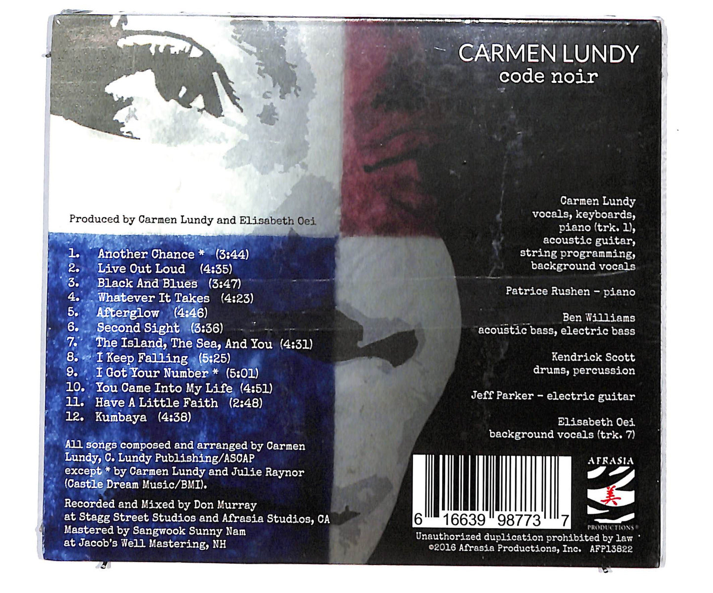 EBOND Carmen Lundy - Code Noir DIGIPACK CD CD134335