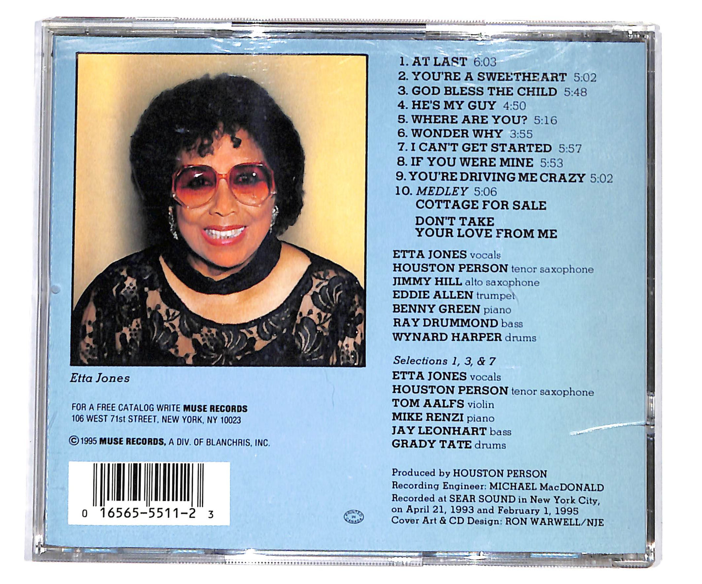 EBOND Etta Jones - At Last CD CD134345