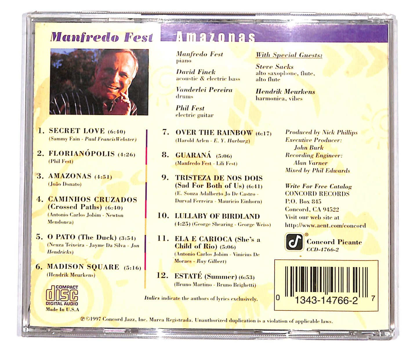 EBOND Manfredo Fest - Amazonas CD CD134415
