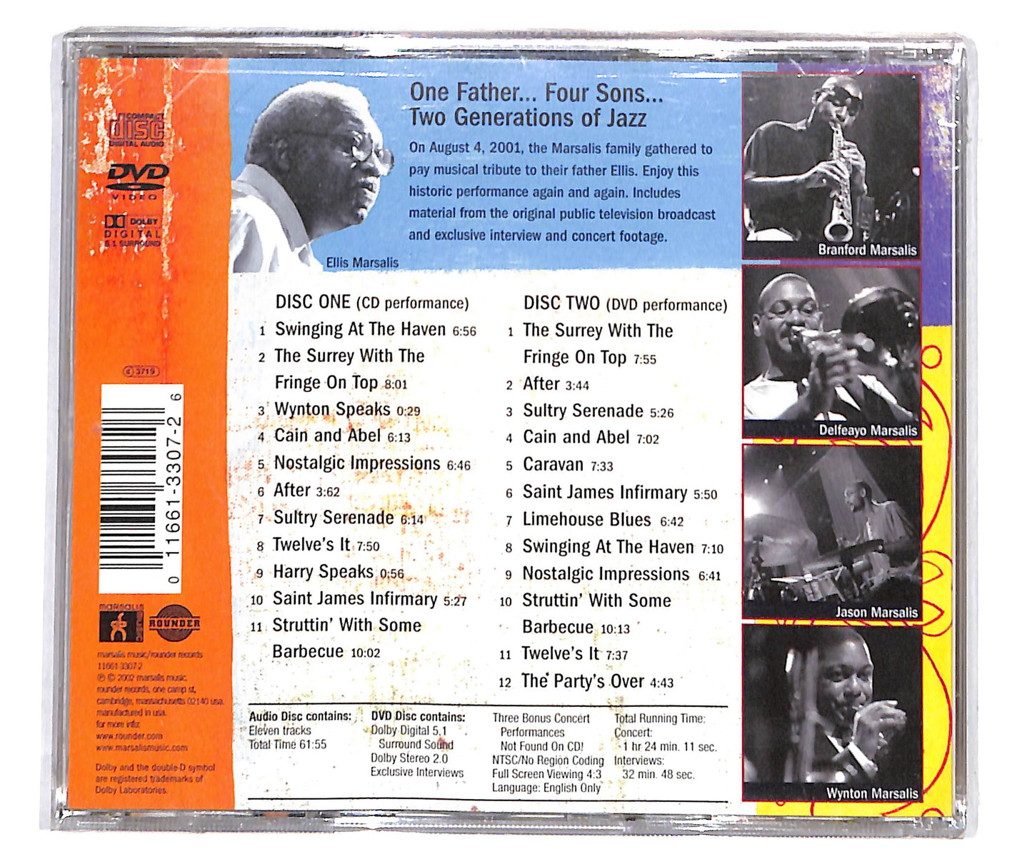 EBOND The Marsalis Family - A Jazz Celebration CD CD134431