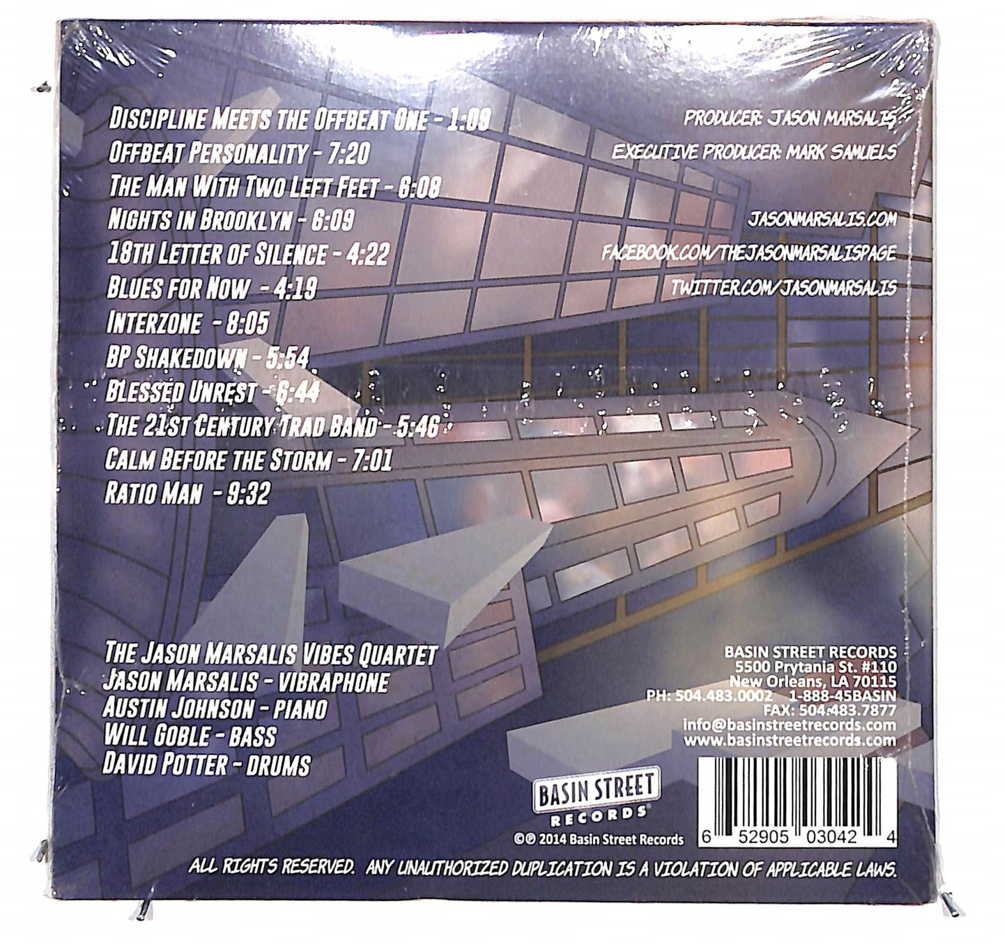 EBOND Jason Marsalis Vibes Quartet - The 21st Century Trad Band CD CD134432