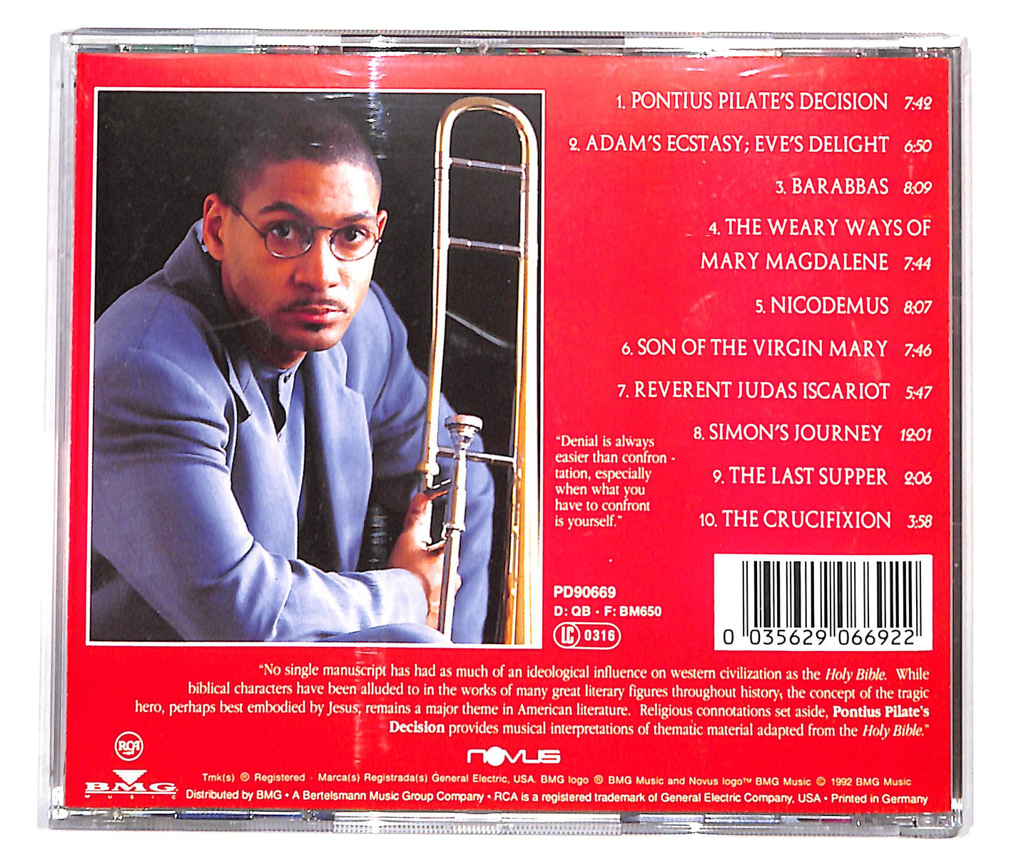 EBOND Delfeayo Marsalis - Pontius Pilate's Decision CD CD134433