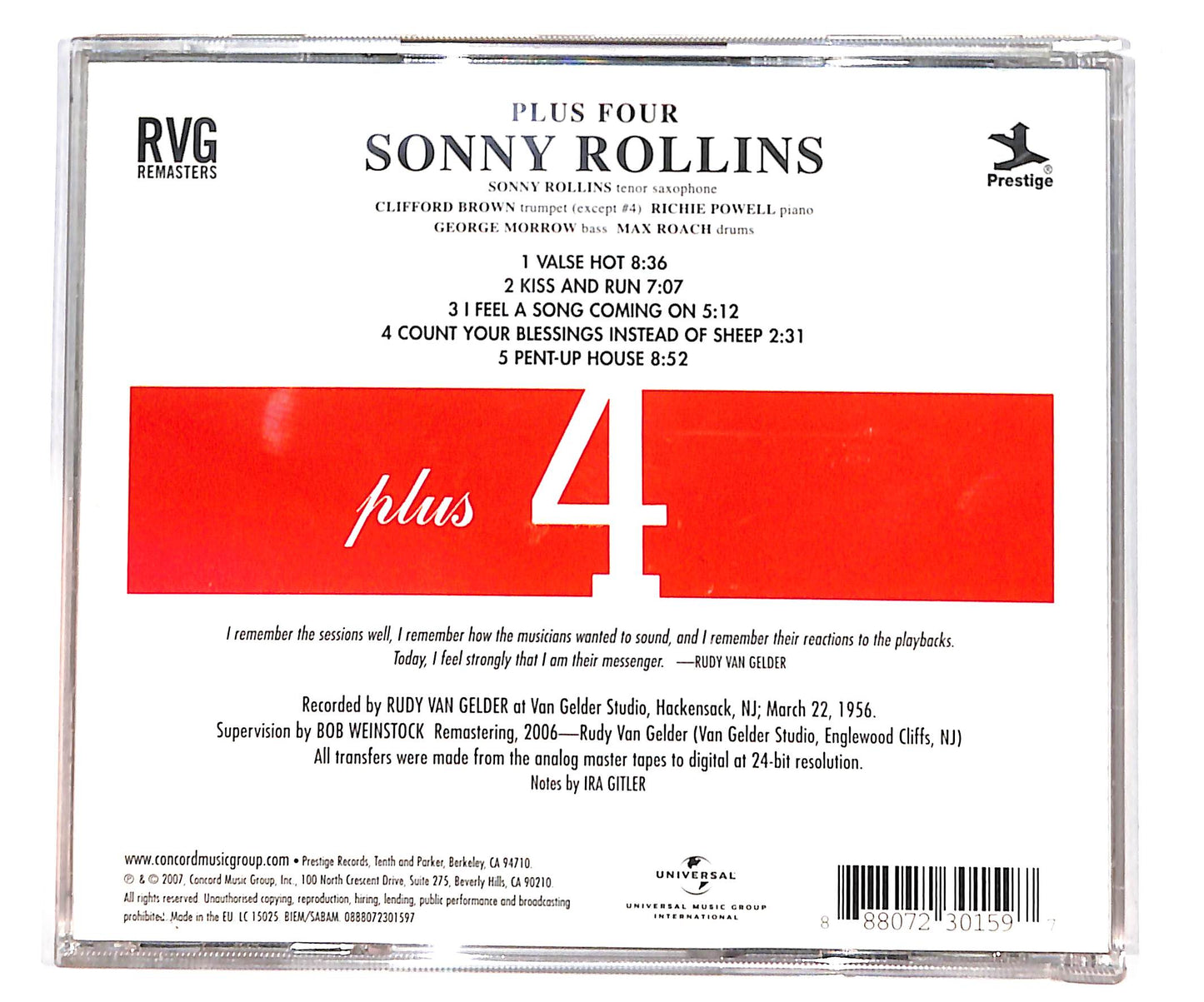 EBOND Sonny Rollins - Plus 4 CD CD134437