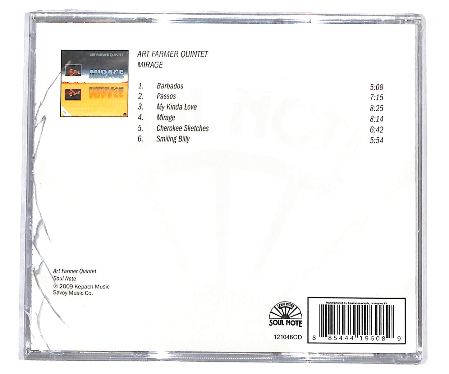 EBOND Art Farmer Quintet - Mirage CD CD134461