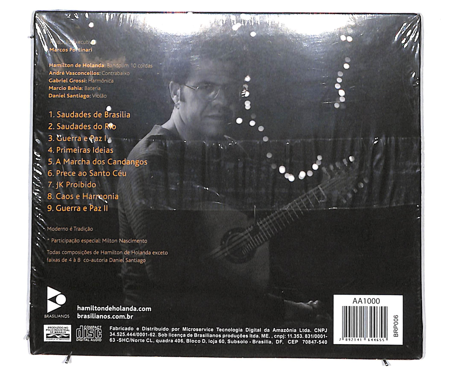 EBOND Hamilton de Holanda Quinteto - Brasilianos 3 DIGIPACK CD CD134509