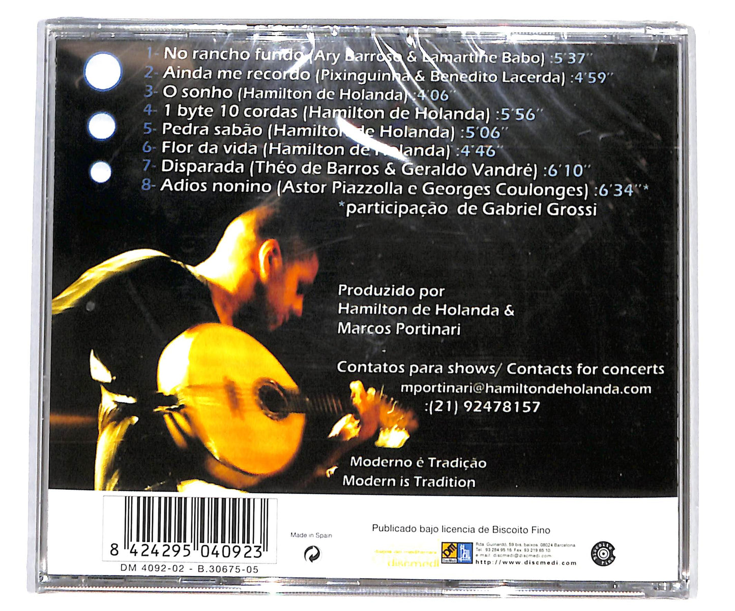 EBOND Hamilton De Holanda - 01 Byte 10 Cordas - Ao Vivo No Rio CD CD134512