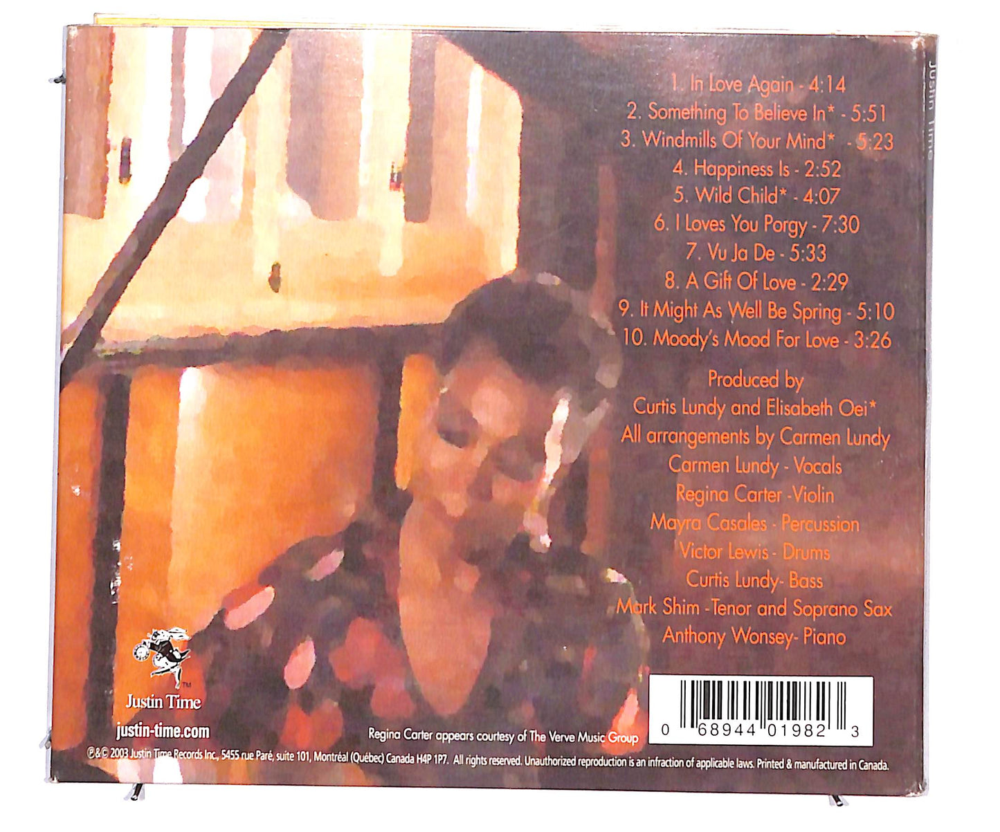 EBOND Carmen Lundy - Something To Believe In DIGIPACK CD CD134554