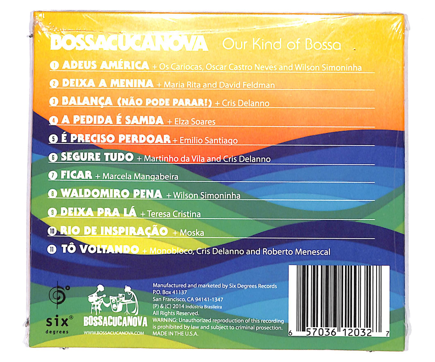 EBOND Bossacucanova - Our Kind Of Bossa CD CD134561