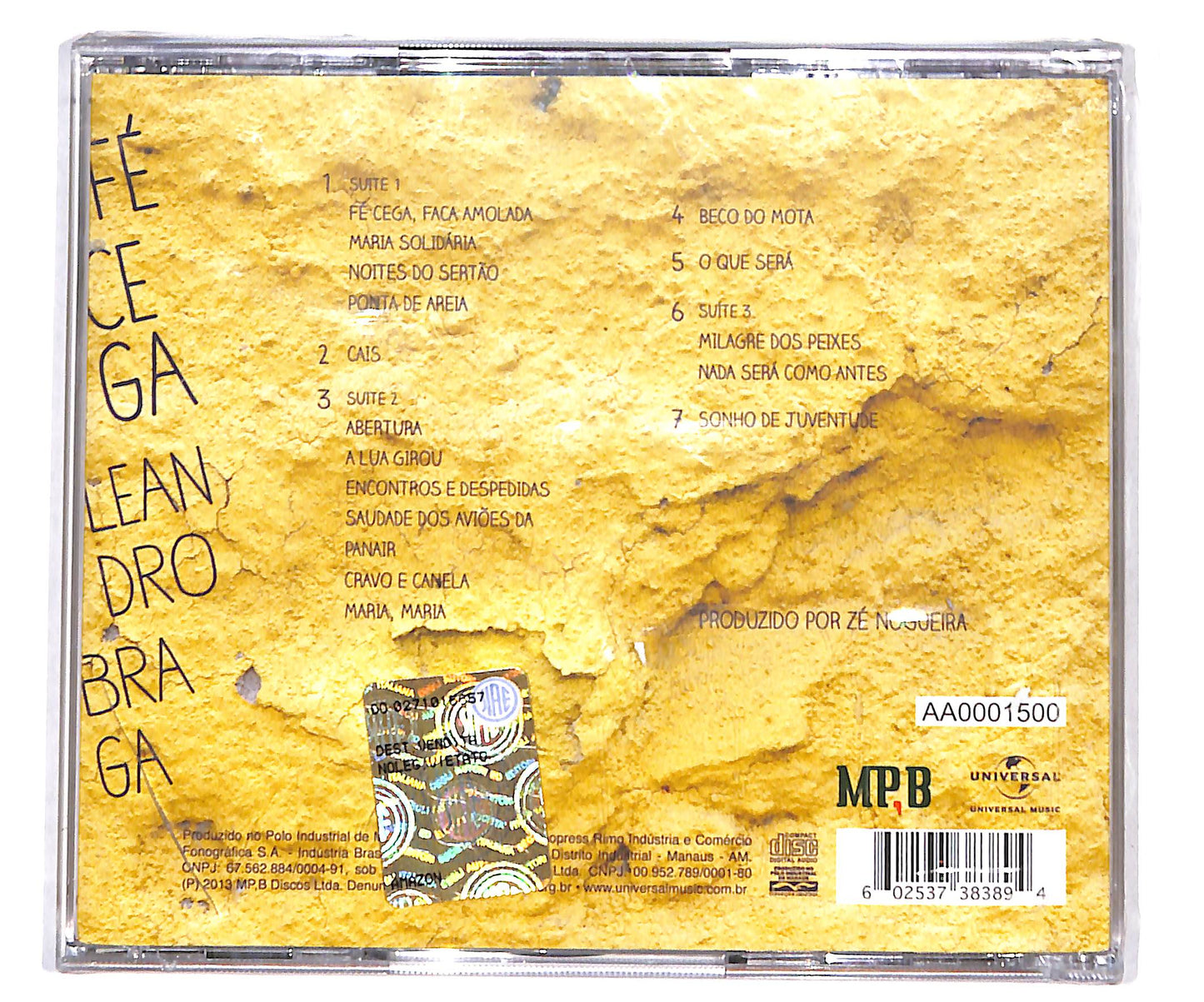 EBOND Leandro Braga - Fe Cega CD CD134563