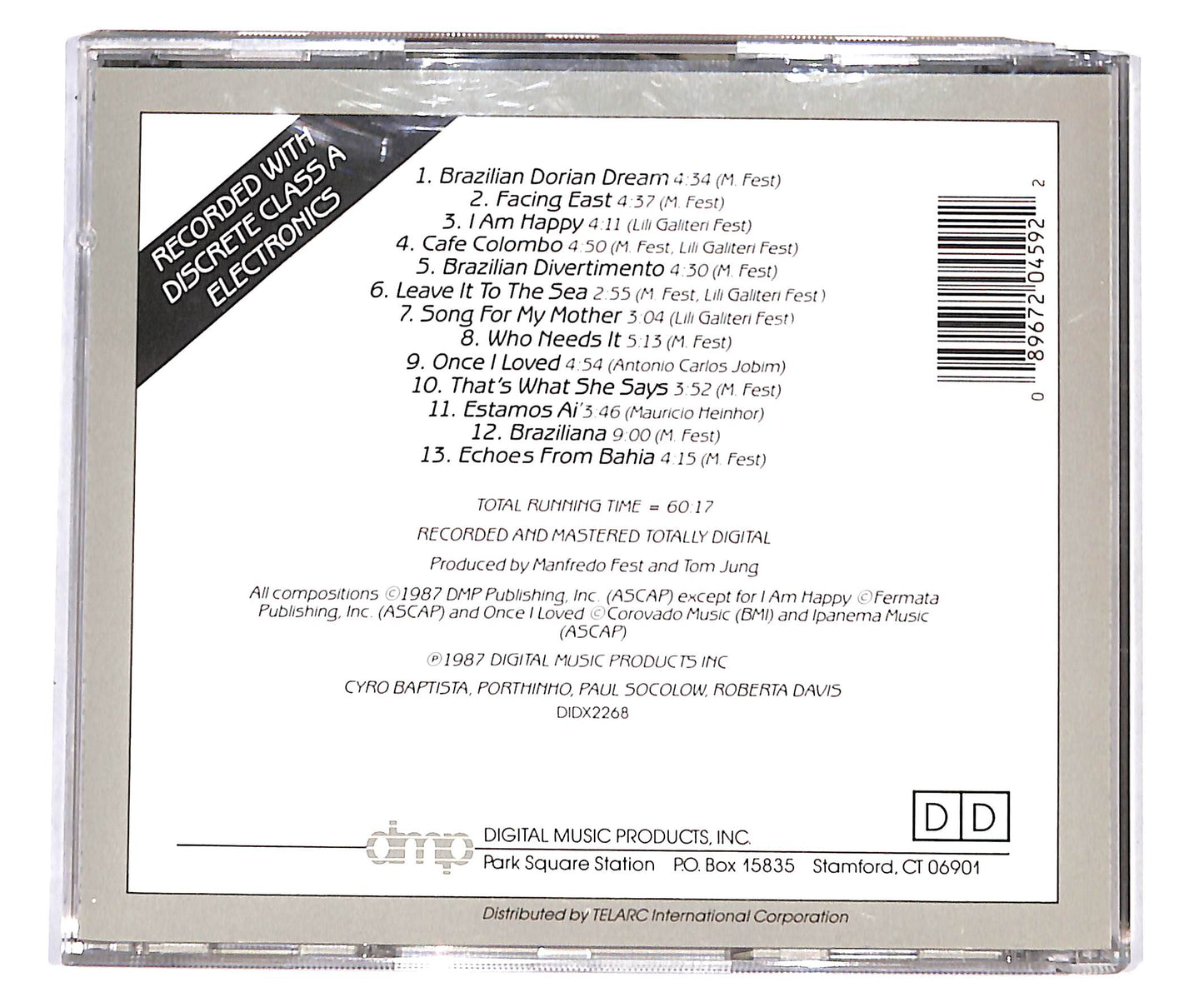 EBOND Manfredo Fest - Braziliana CD CD134568