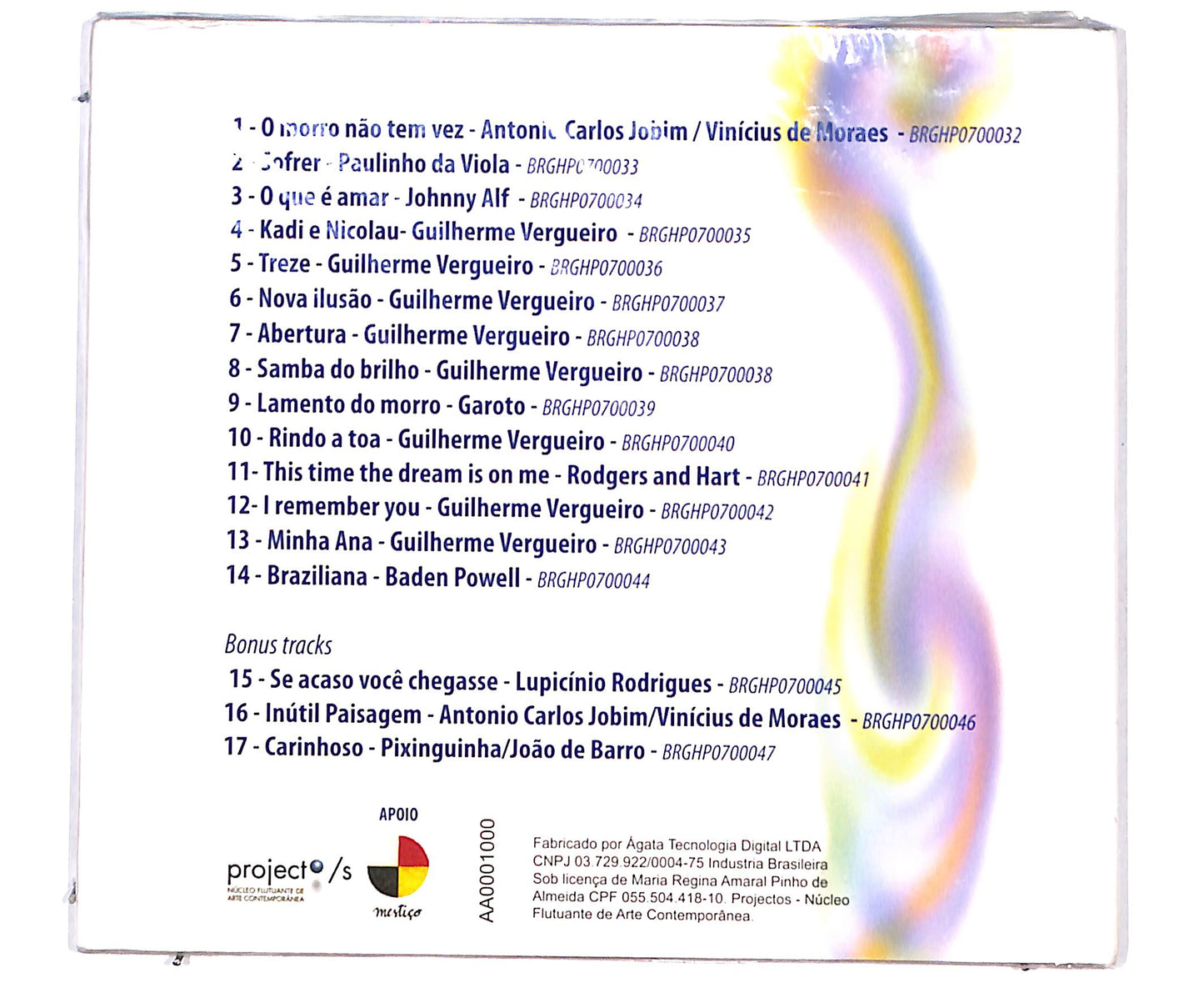 EBOND Guilherme Vergueiro - Intemporal - Timeless vol.1 DIGIPACK CD CD134571