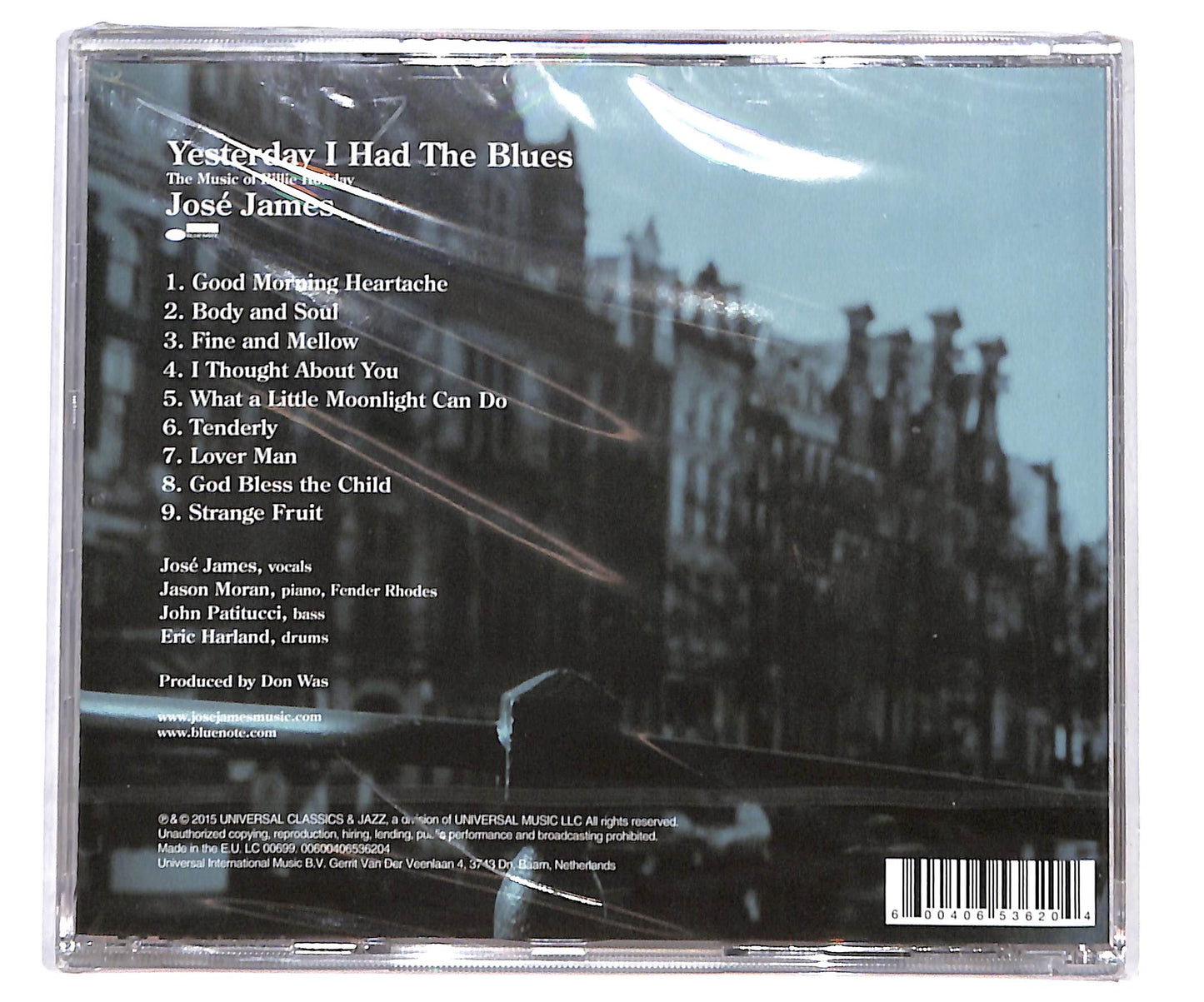 EBOND Jose James - Yesterday I Had The Blues CD CD134608