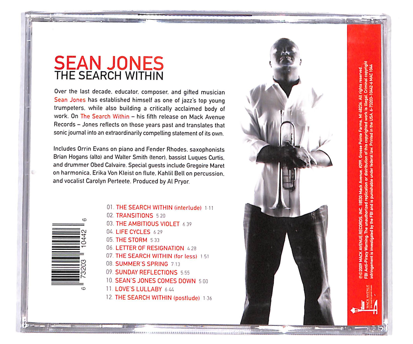 EBOND Sean Jones - The Search Within CD CD134628