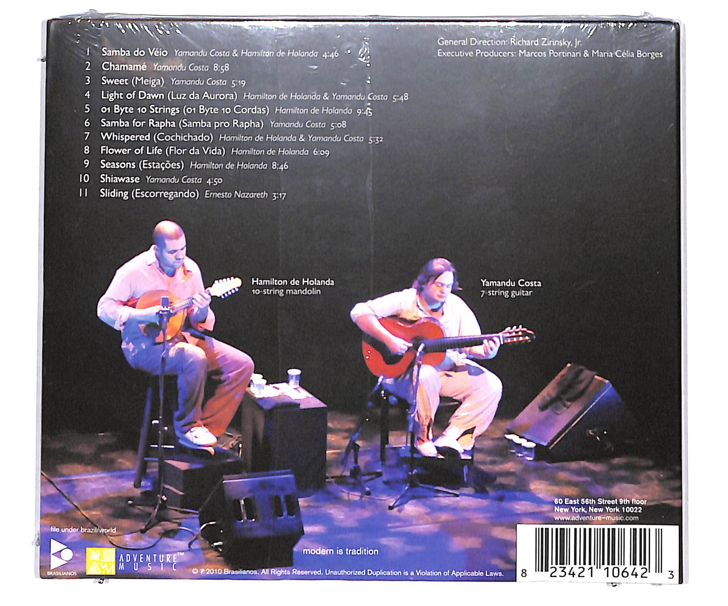 EBOND Hamilton de Holanda & Yamandu Costa - Live! DIGIPACK CD CD134631