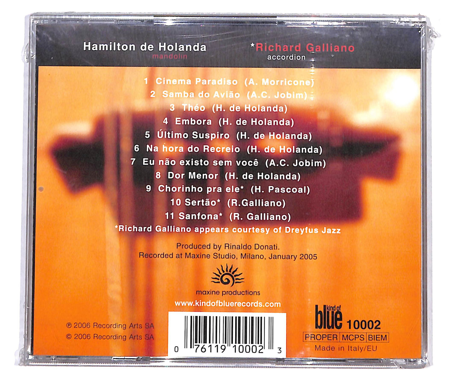 EBOND Hamilton De Holanda - Samba Do Aviao CD CD134633