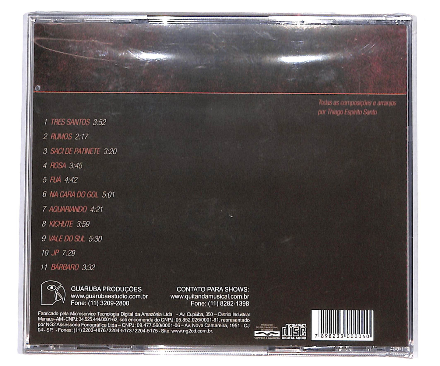 EBOND Thiago Espirito Santo - Na Cara Do Gol CD CD134640