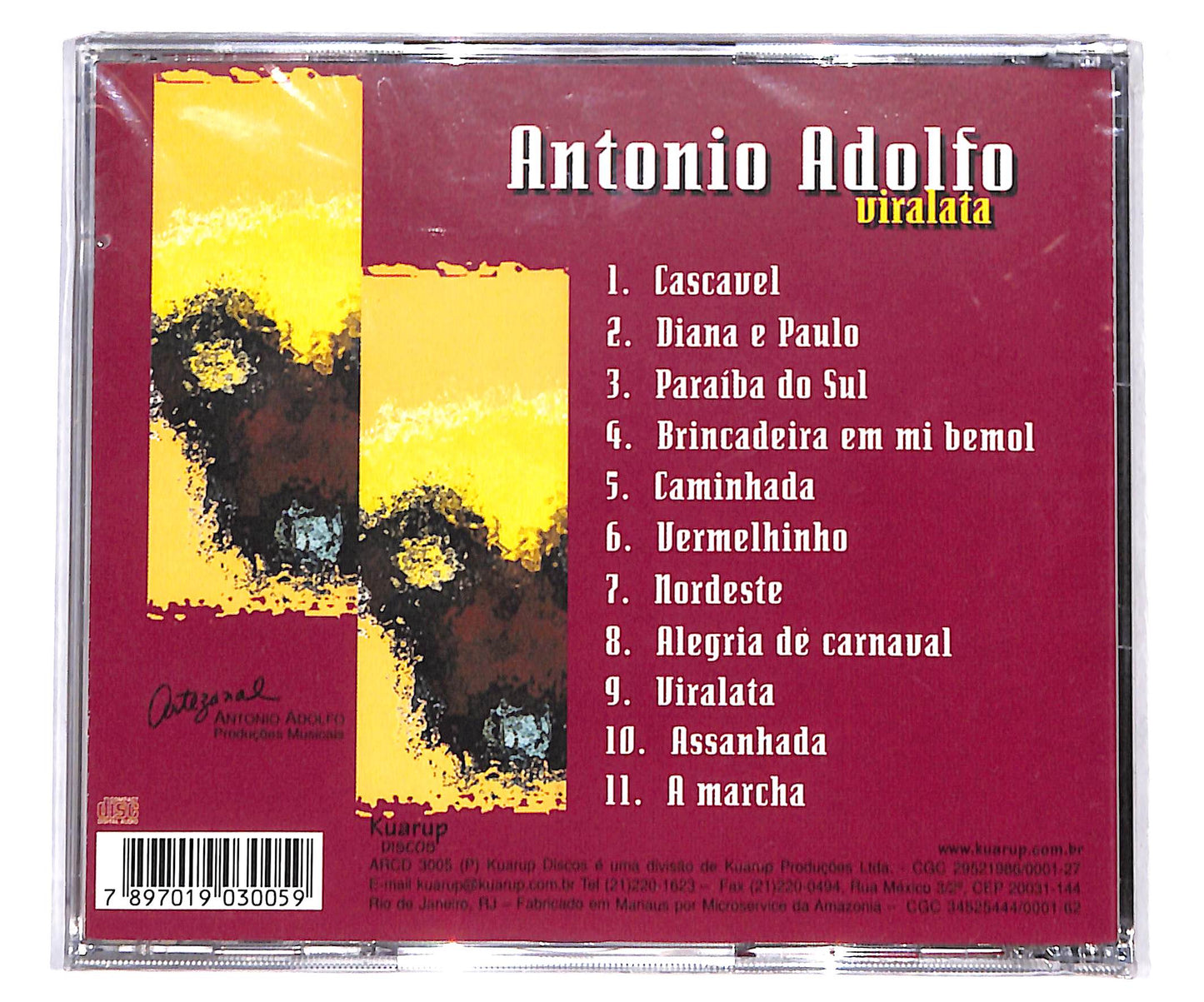 EBOND Antonio Adolfo - Viralata CD CD134648