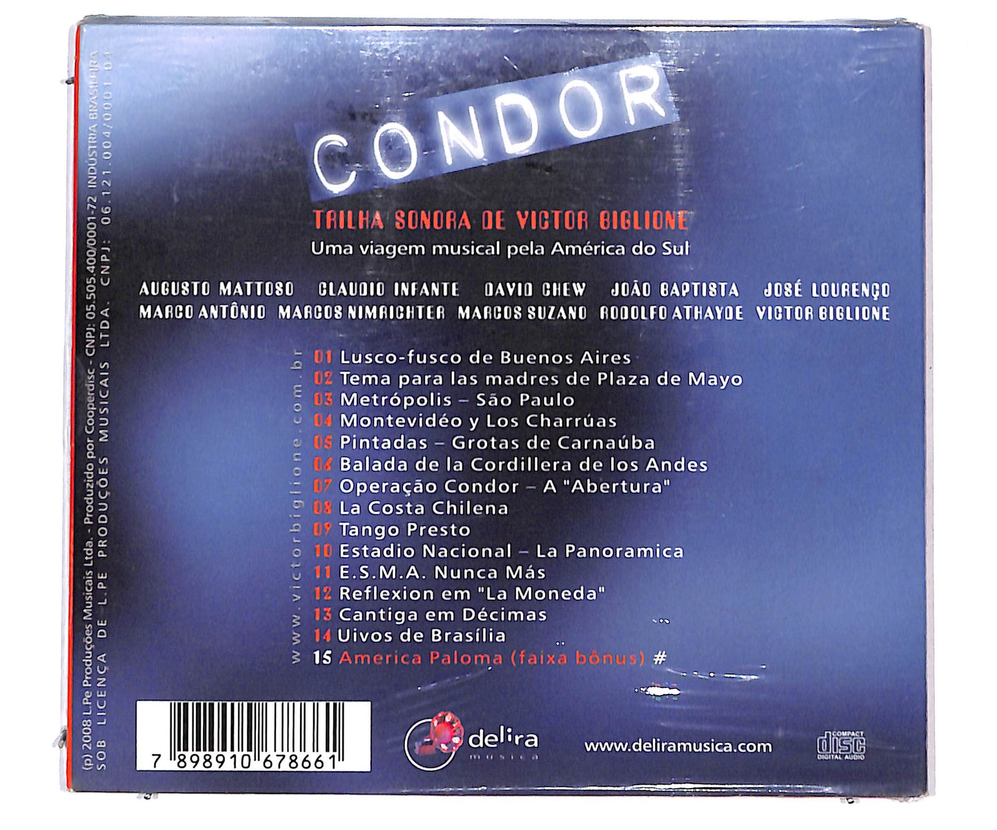 EBOND Condor - Trilha Sonora De Victor Biglione CD CD134651