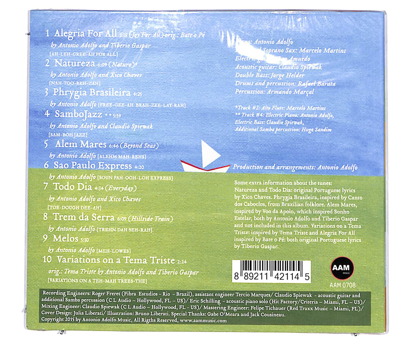 EBOND Antonio Adolfo - Tema DIGIPACK CD CD134657