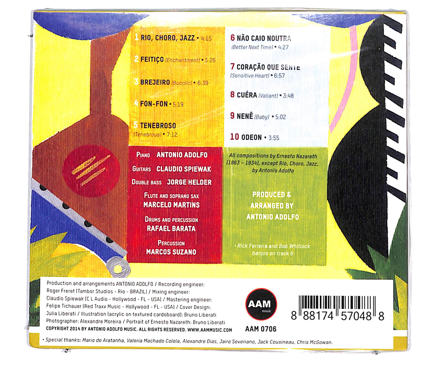 EBOND Antonio Adolfo - Rio Choro Jazz... CD CD134659