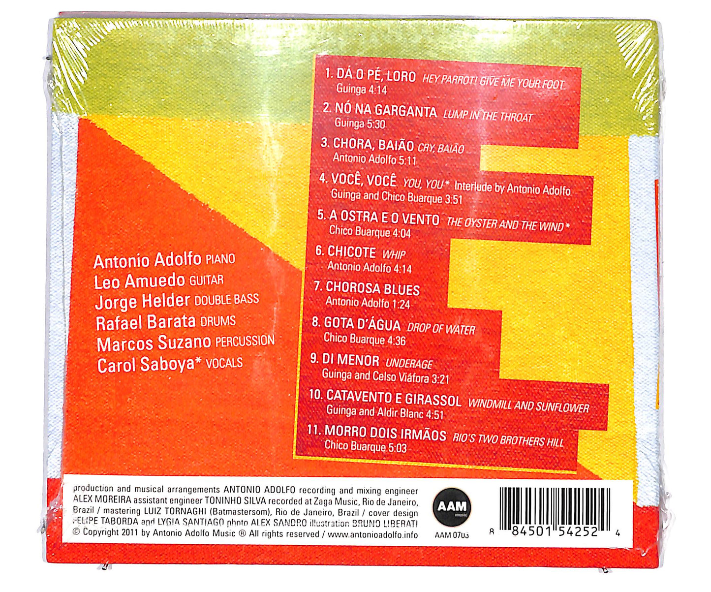 EBOND Antonio Adolfo - Chora Baiao DIGIPACK CD CD134661