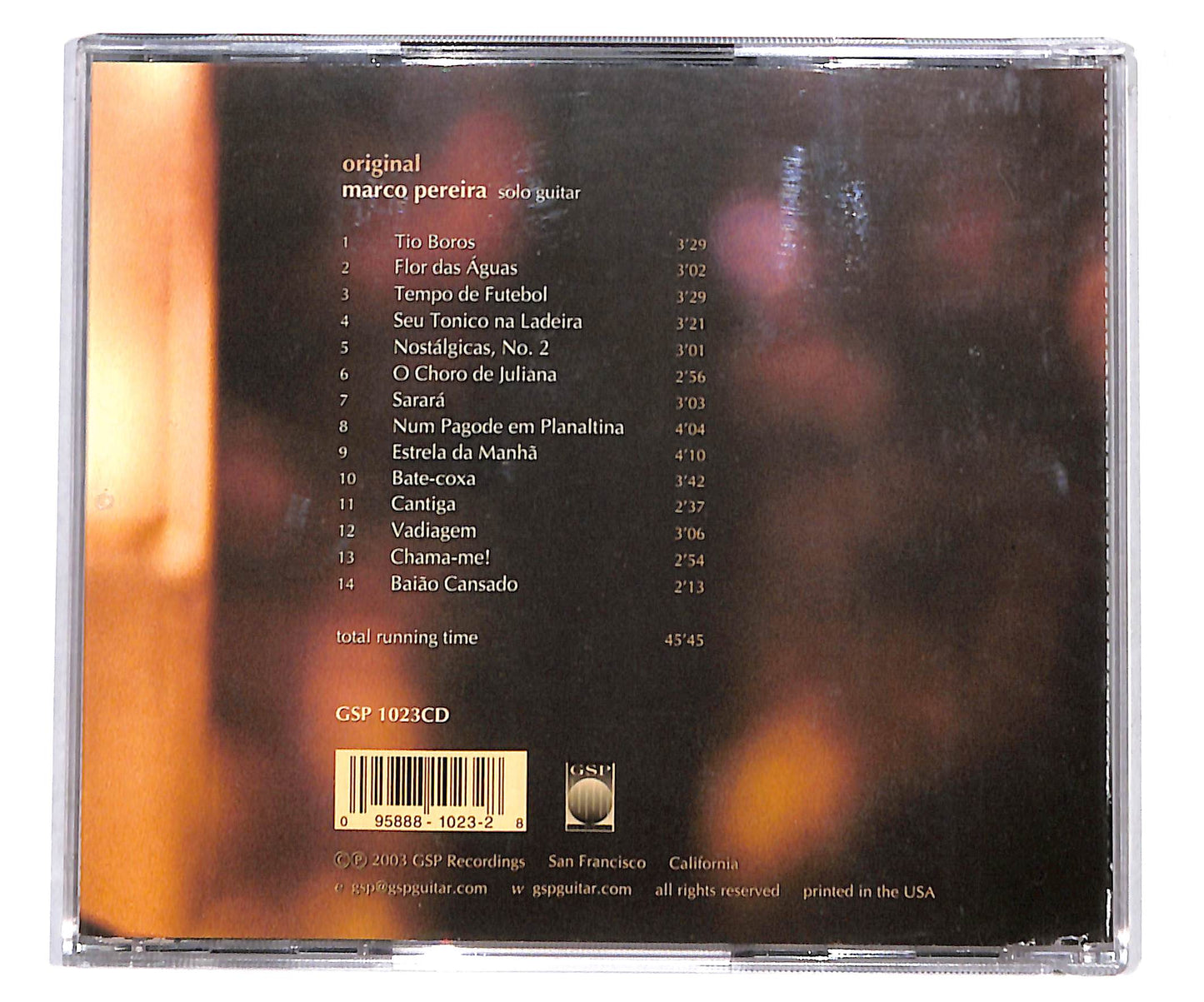 EBOND Marco Pereira - Original CD CD134718