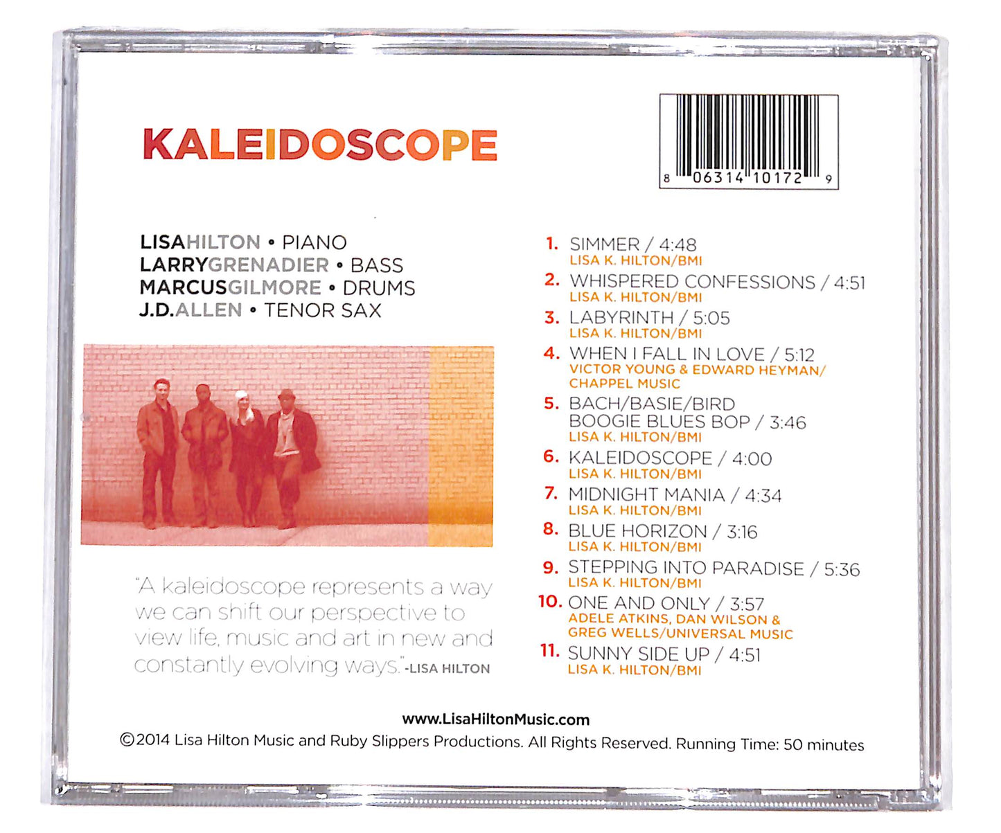EBOND Lisa Hilton - Kaleidoscope CD CD134727