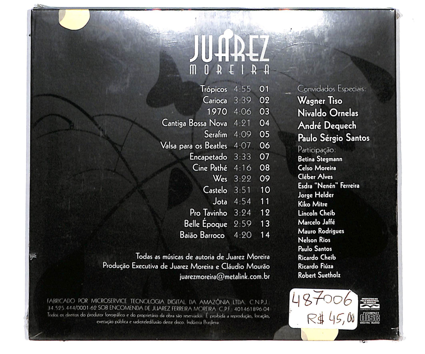 EBOND Juarez Moreira - Juarez Moreira DIGIPACK CD CD134761