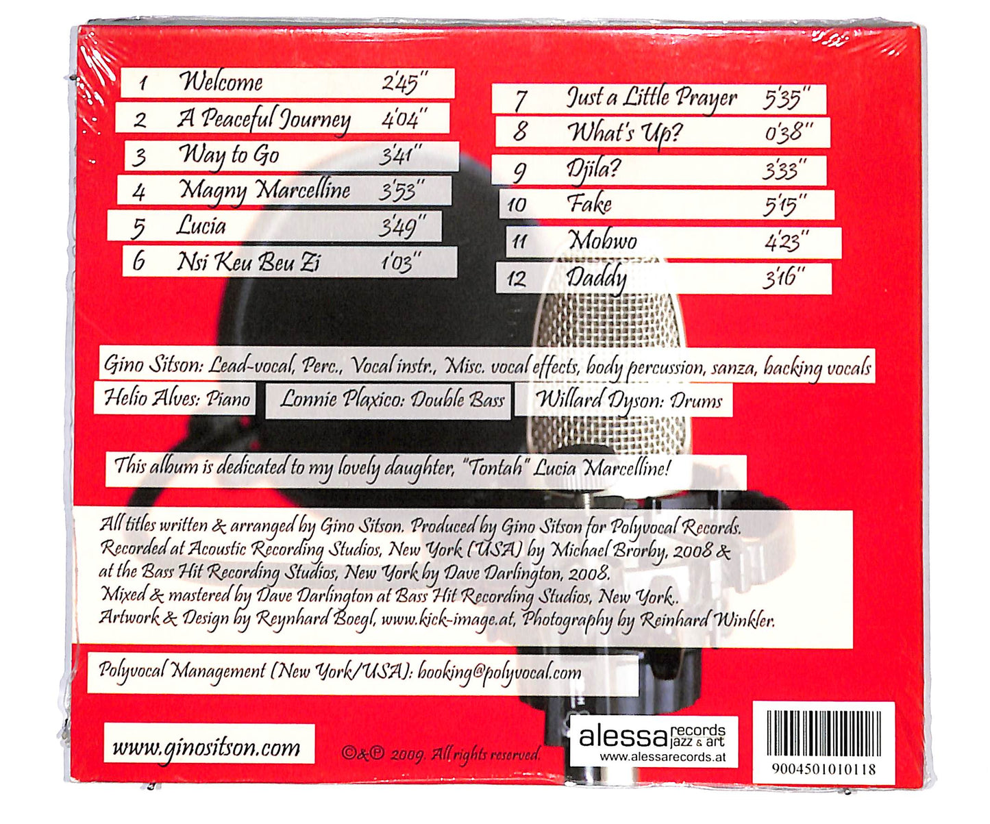 EBOND Gino Sitson - Way To Go DIGIPACK CD CD134801