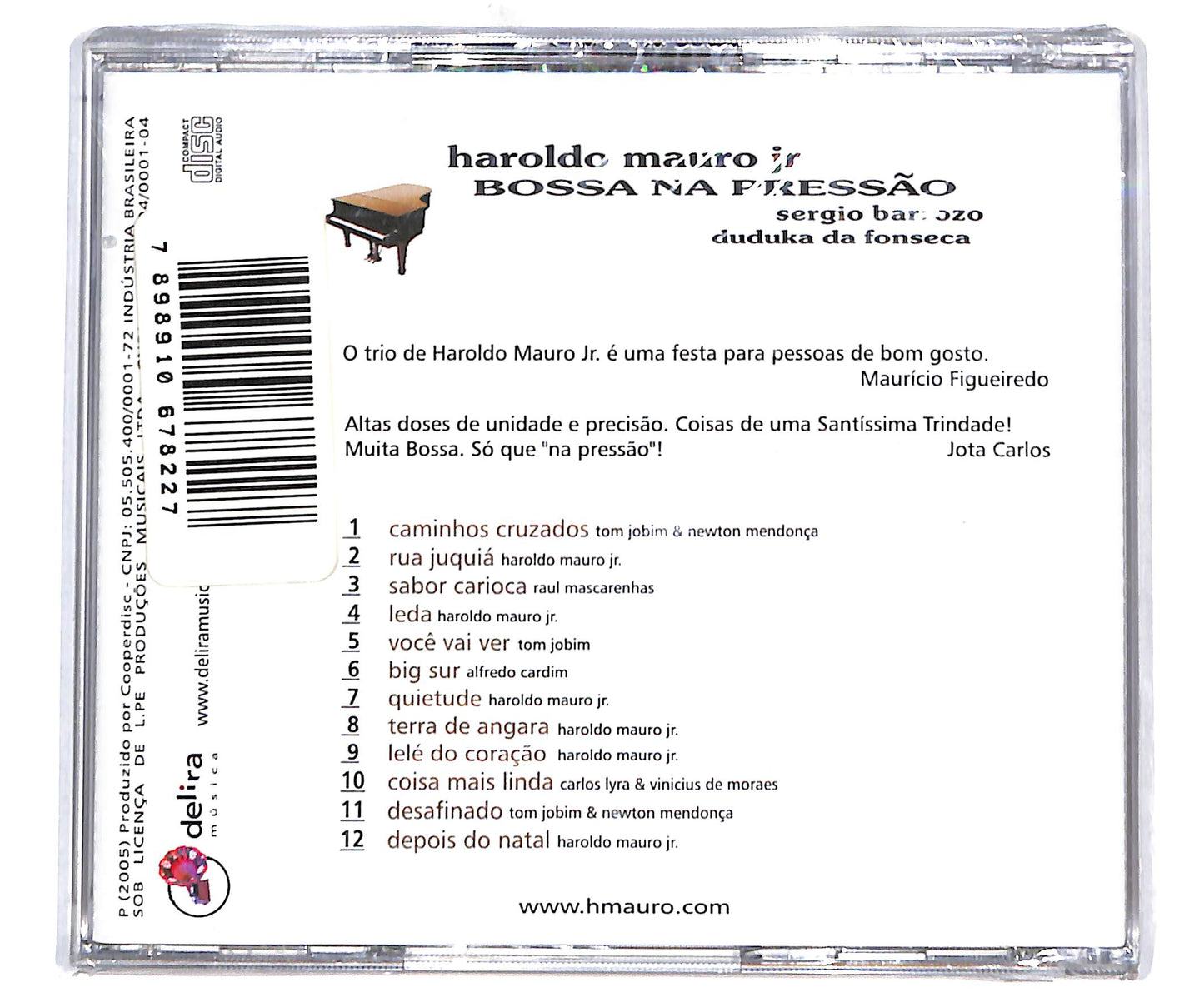EBOND Haroldo Mauro Jr. - Bossa Na Pressao CD CD134815