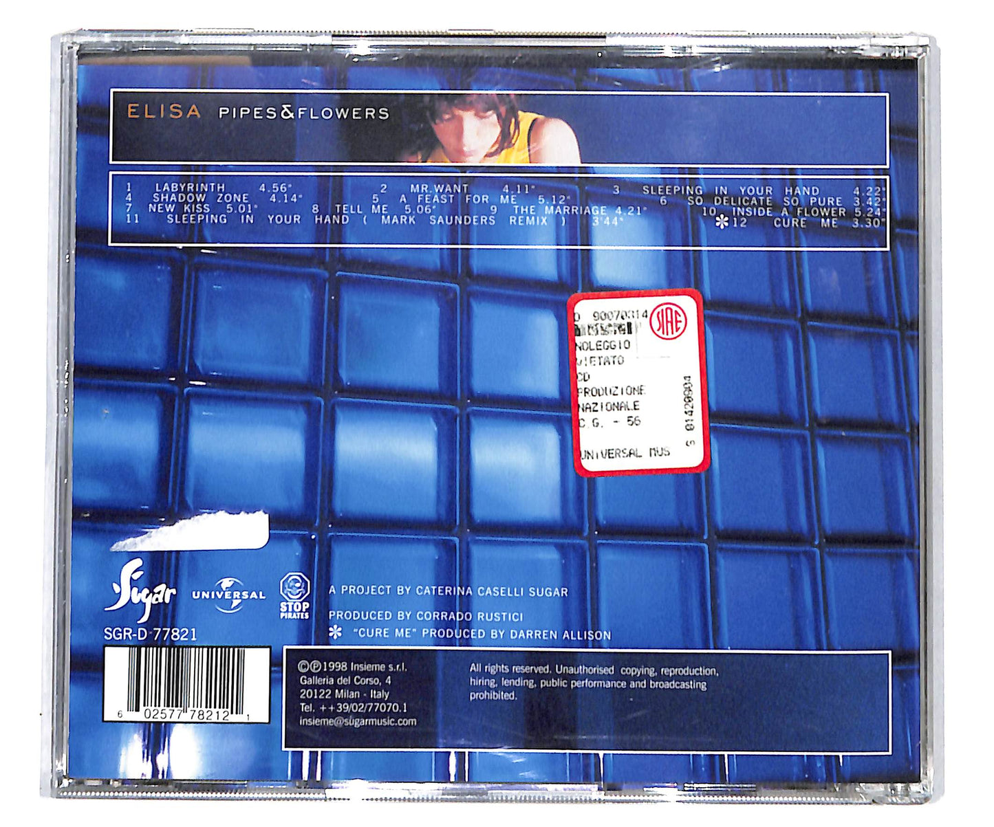 EBOND Elisa - Pipes & Flowers CD CD134905