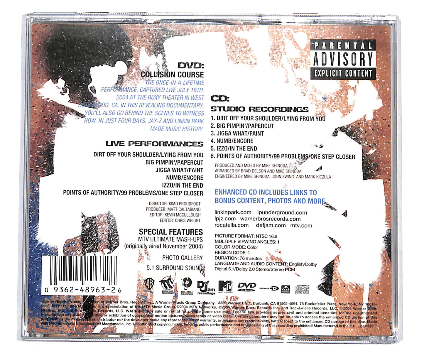 EBOND Jay-Z - Linkin Park - Collision Course CD CD134927