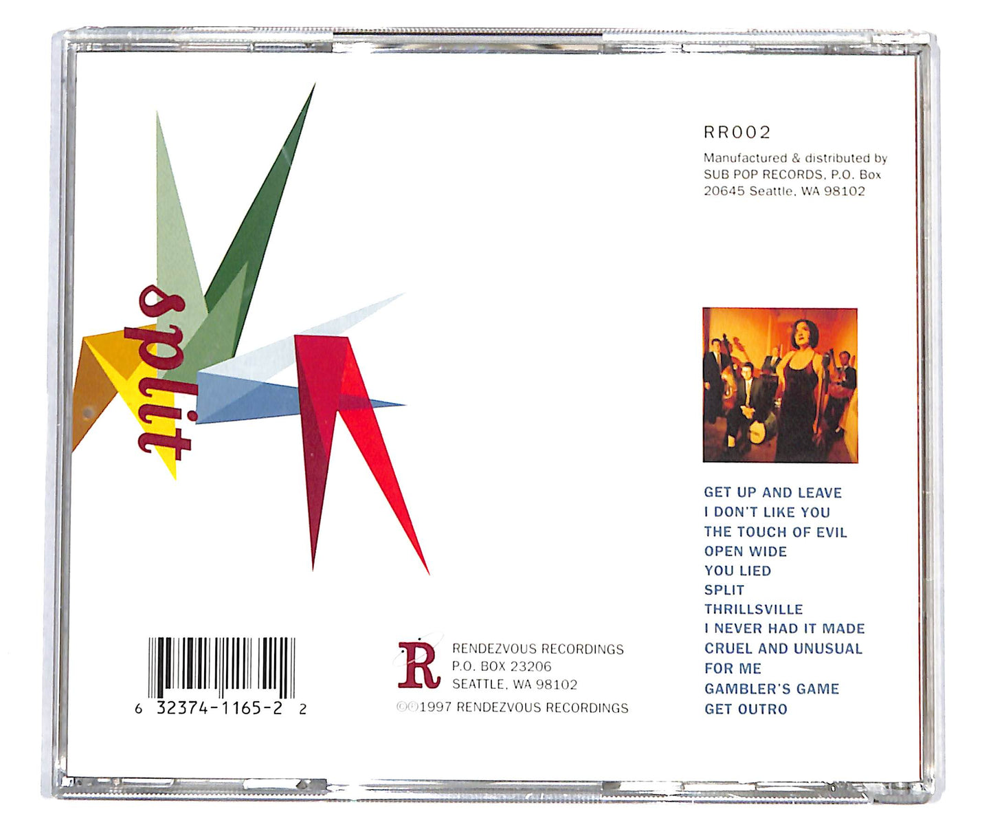 EBOND Nightcaps - Split CD CD134933