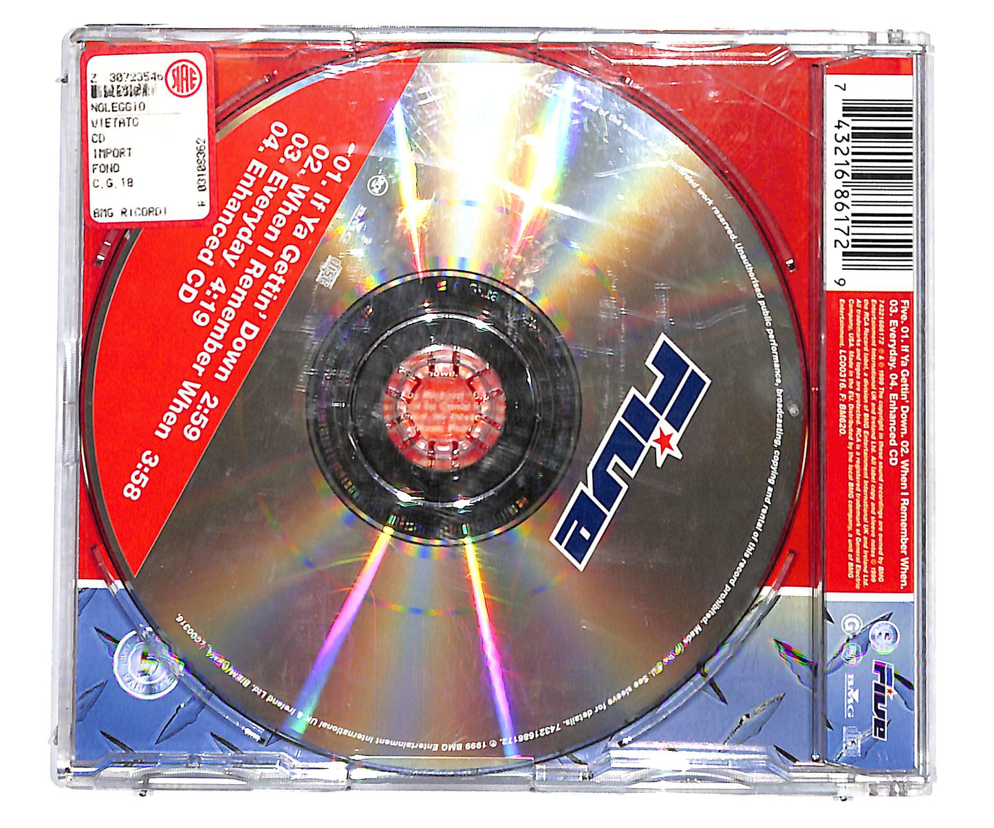 EBOND Five - If Ya Gettin' Down CD CD134935