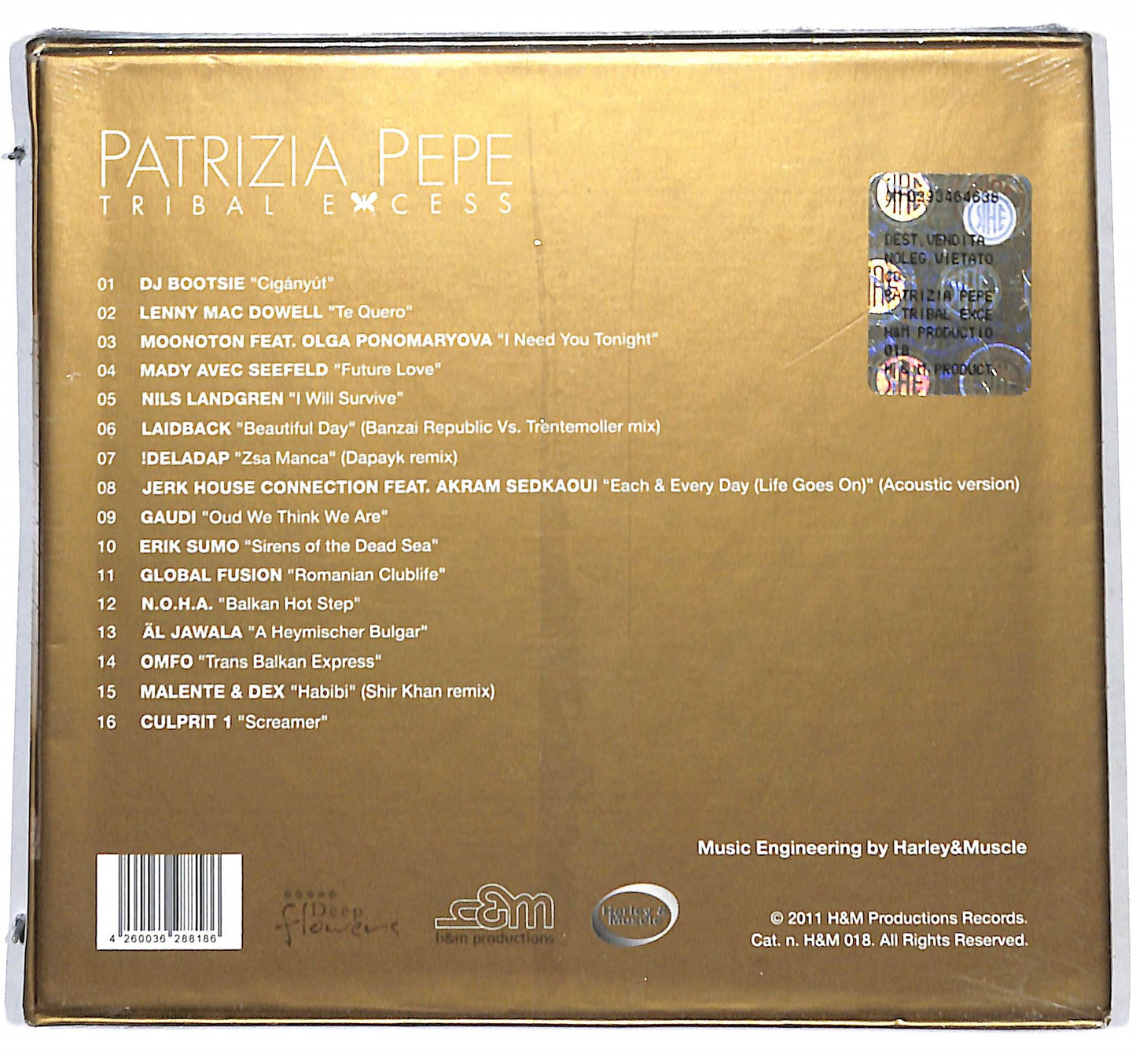 EBOND Various - Patrizia Pepe - Tribal Excess CD CD134940