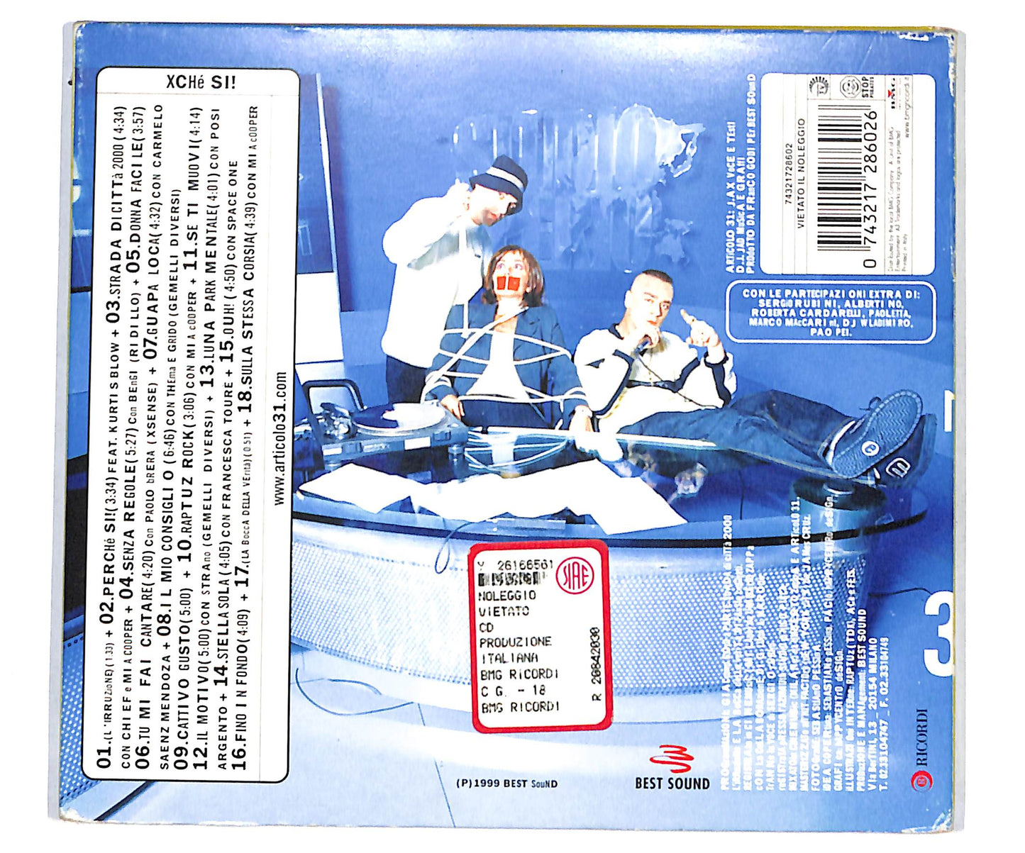 EBOND Articolo 31 - Xche Si! DIGIPACK CD CD135009