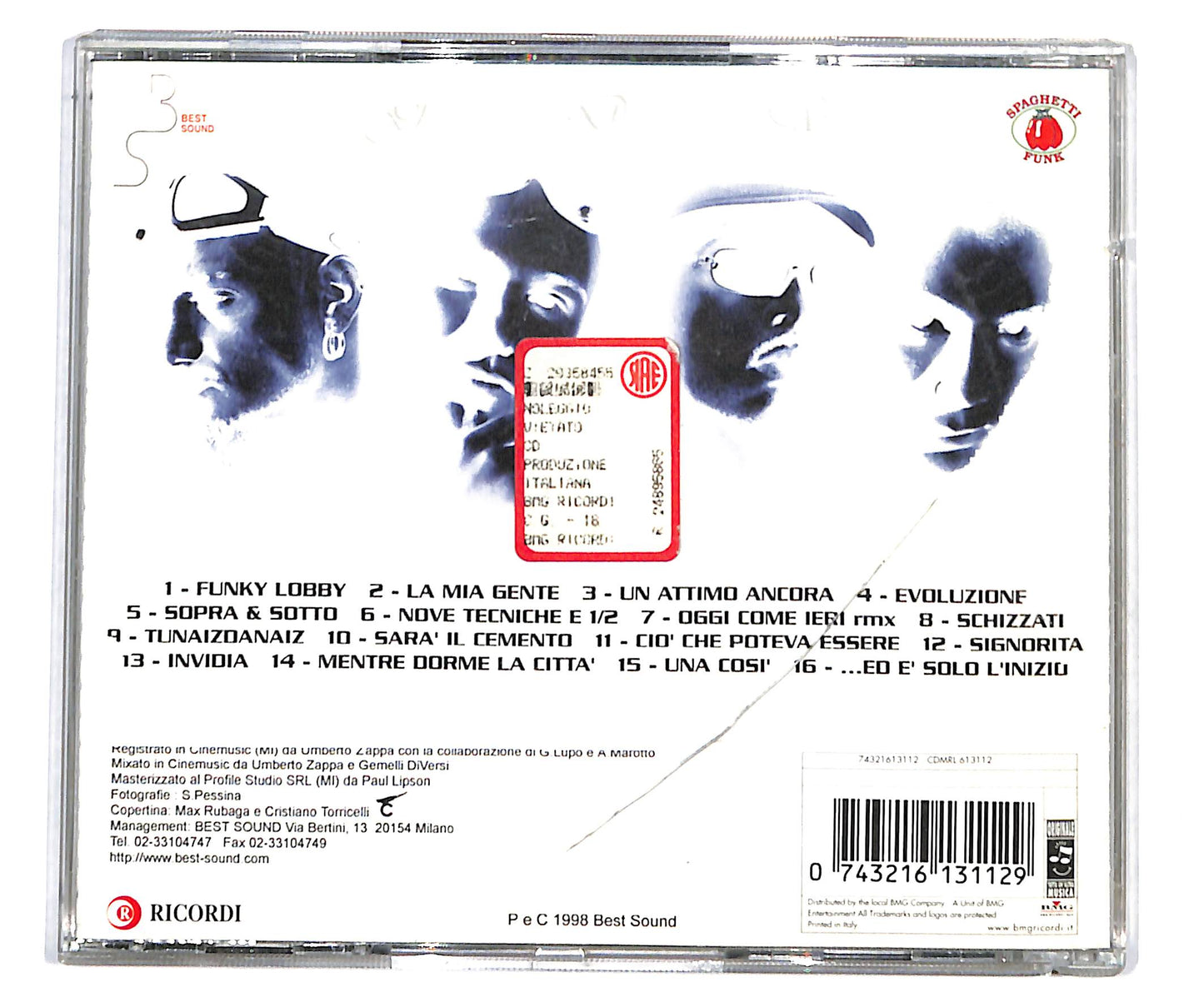 EBOND Gemelli Diversi - Gemelli Di Versi CD CD135013